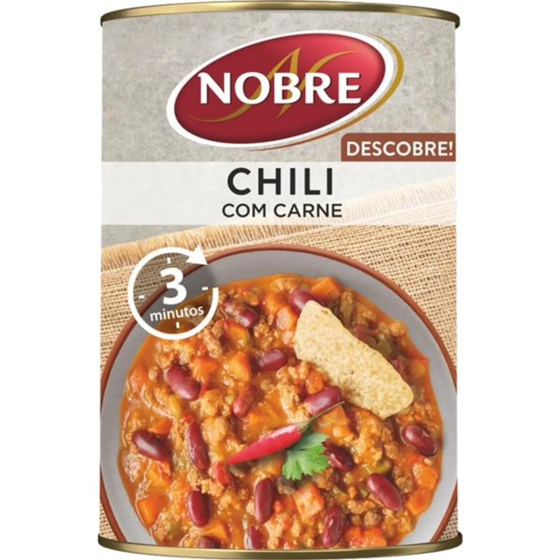 Chilli com Carne lata 420 g Nobre