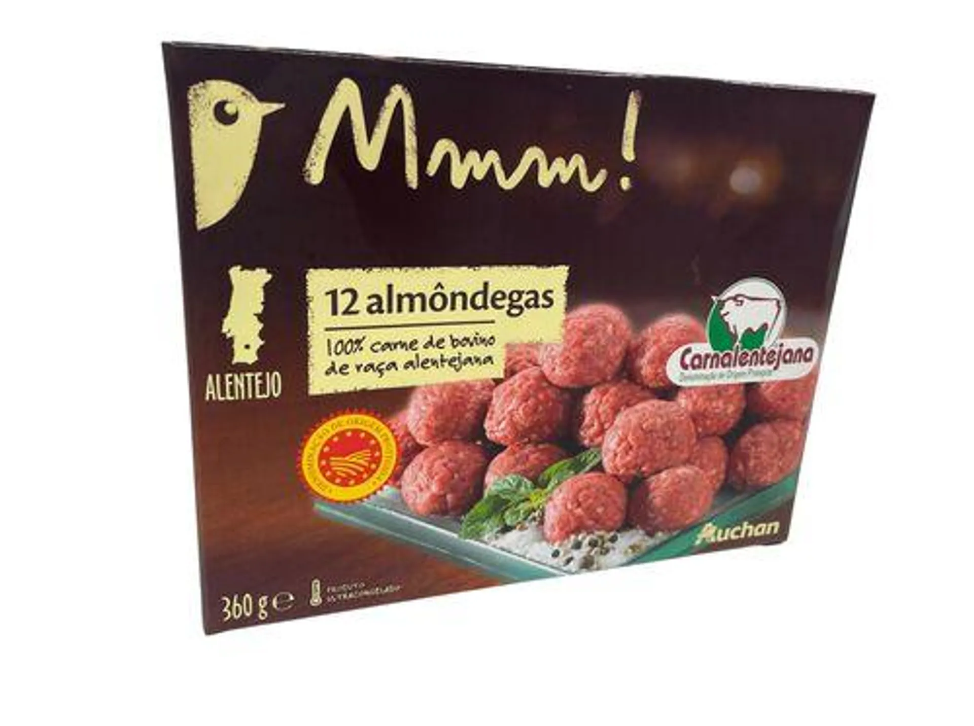 almôndegas dop auchan mmm! bovino alentejano 360g