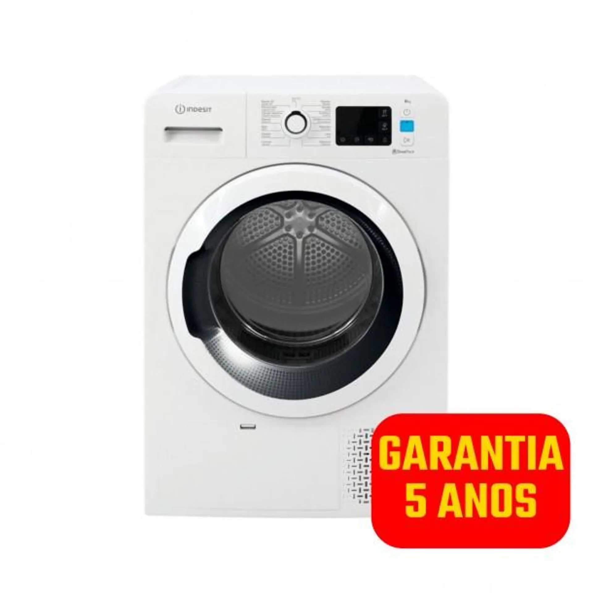 Máquina Secar Roupa INDESIT YTN M11 82K RX SPT - 8 Kg - Bomba de Calor