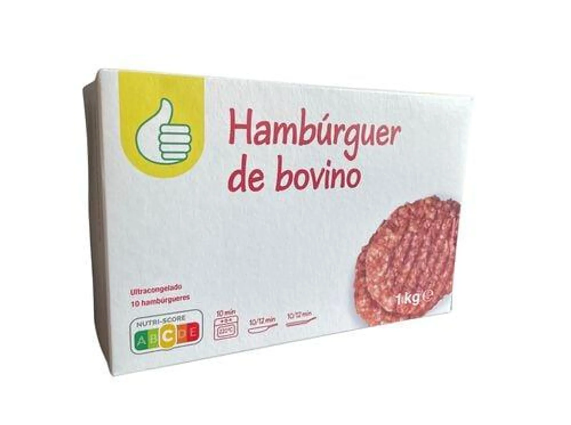 hamburgueres polegar 60% bovino 1kg