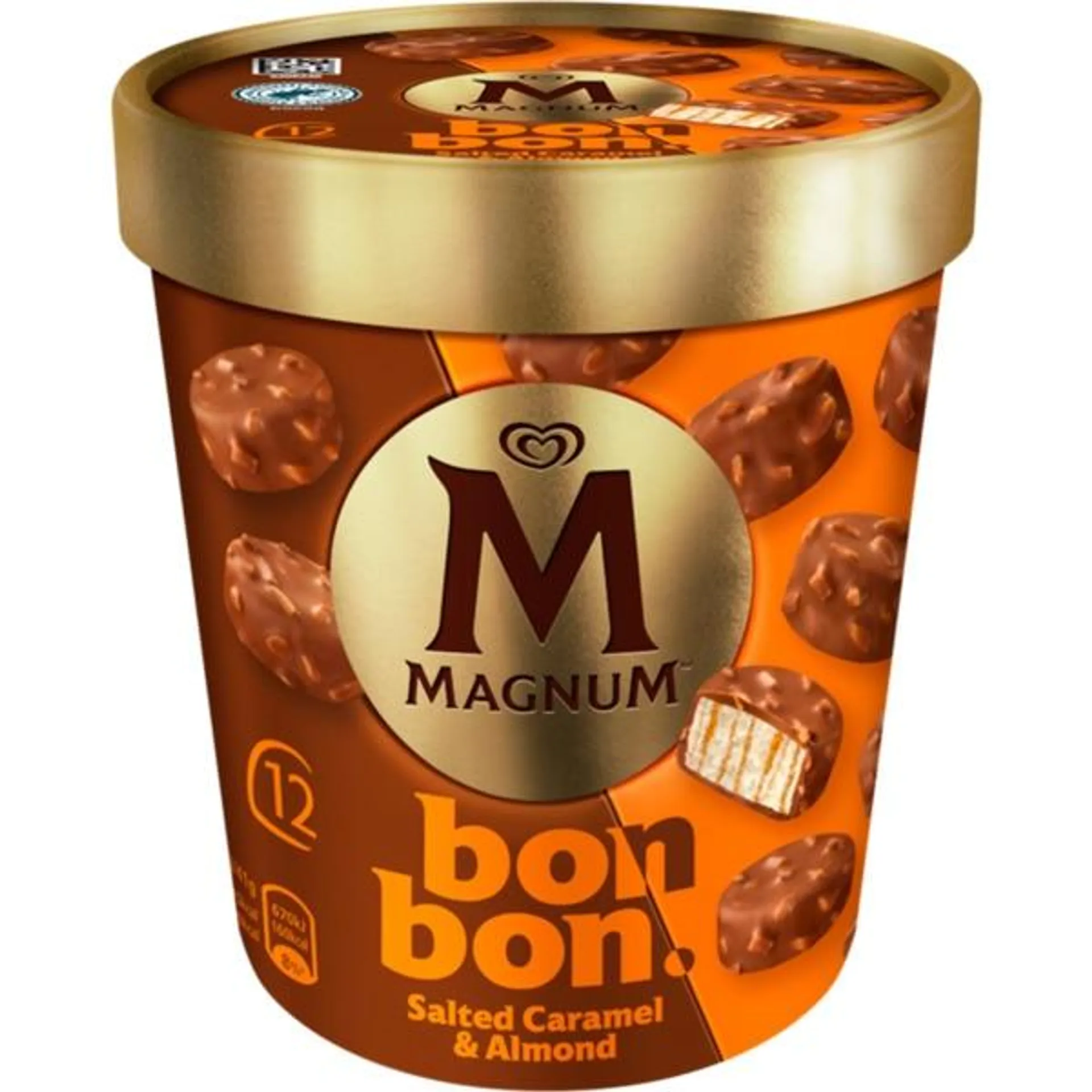 Magnum Gelado Bombons de Caramelo Salgado