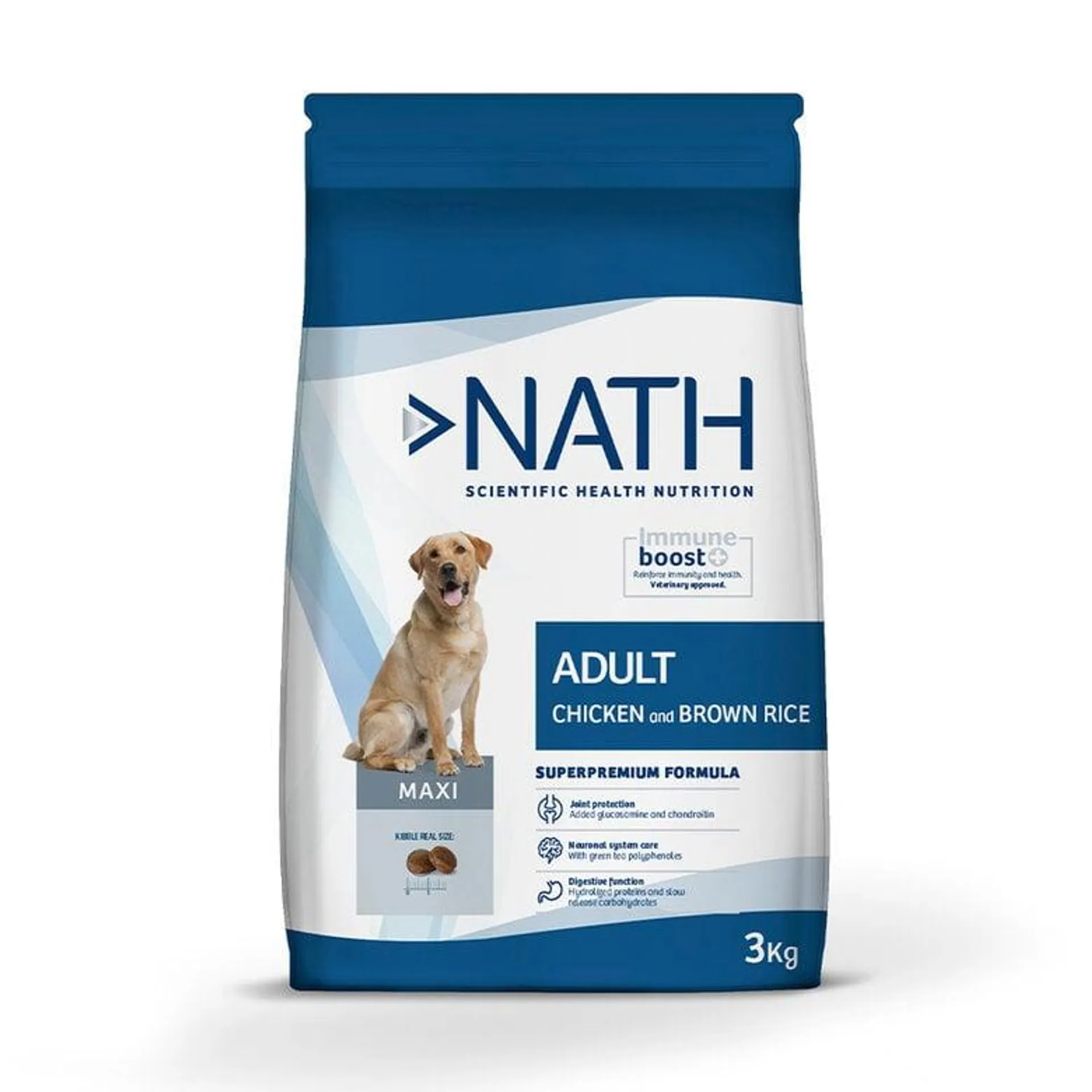 Nath Adult Maxi Frango ração para cães