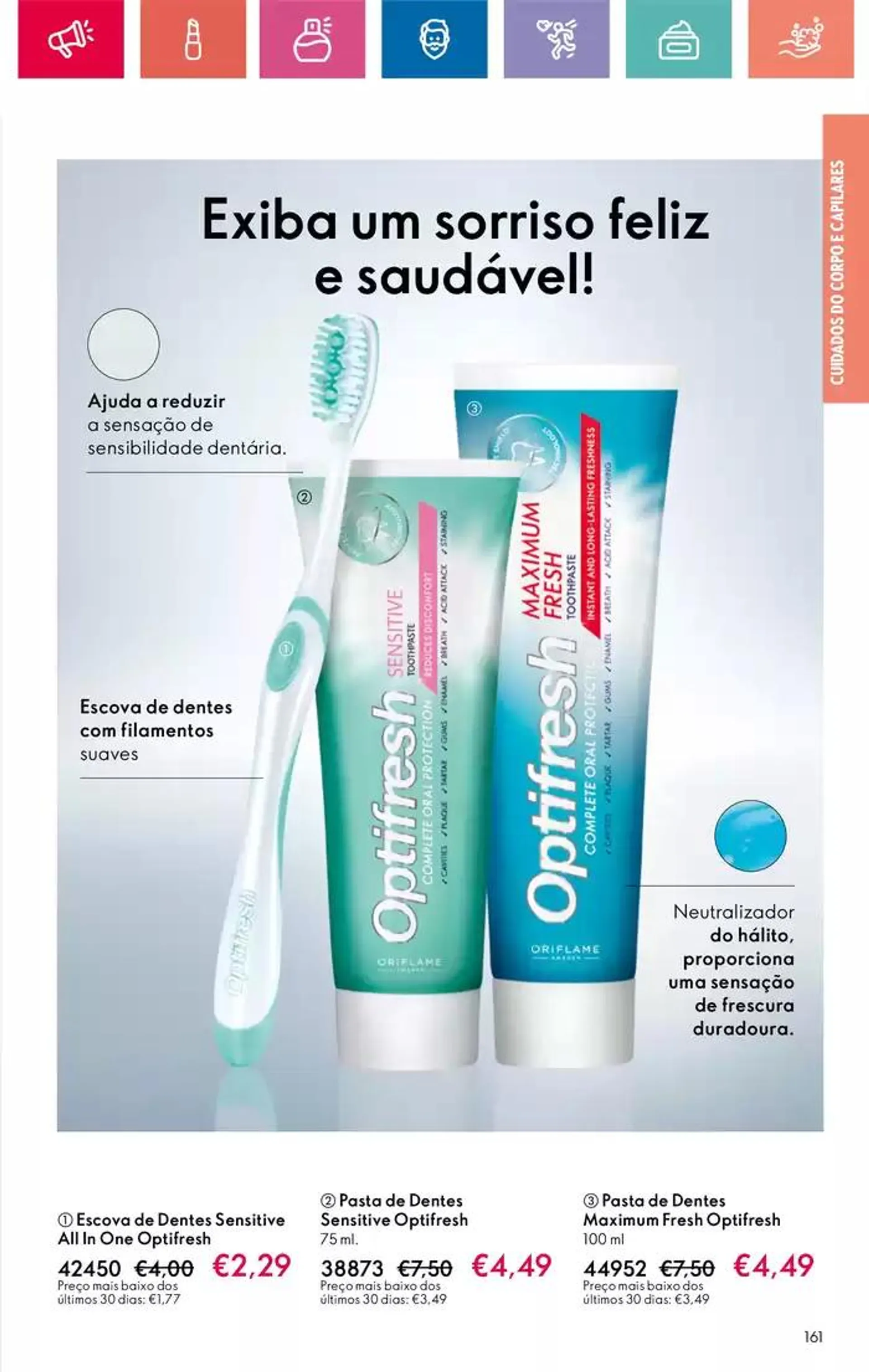 Folheto Folheto Oriflame de 2 de dezembro até 28 de dezembro 2024 - Pagina 161