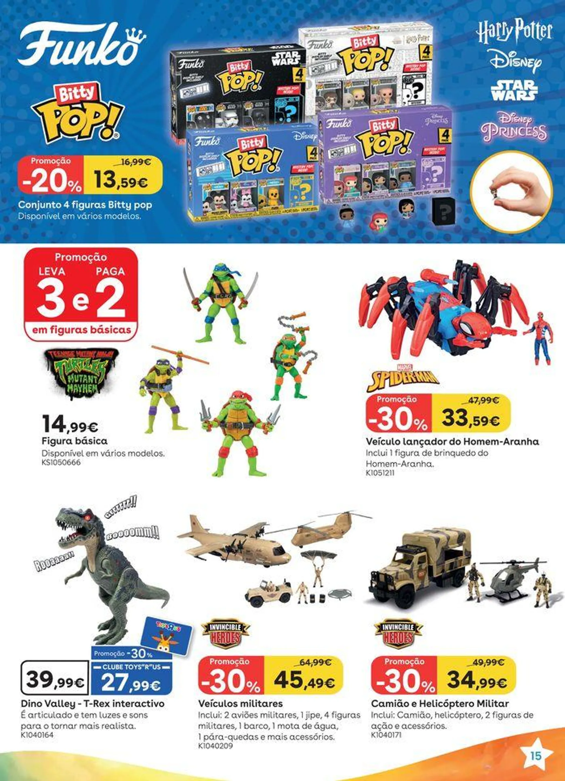 Folheto Só na ToysRus lançamento exclusivo de 3 de junho até 30 de junho 2024 - Pagina 15