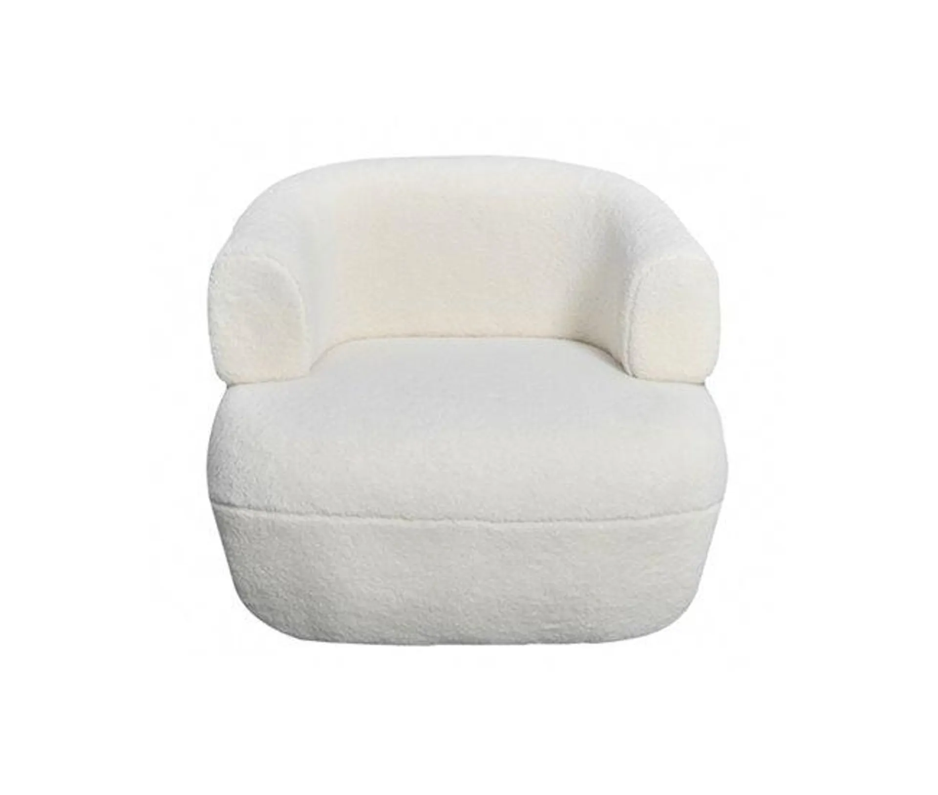 Sillon decorativo color blanco IVORY