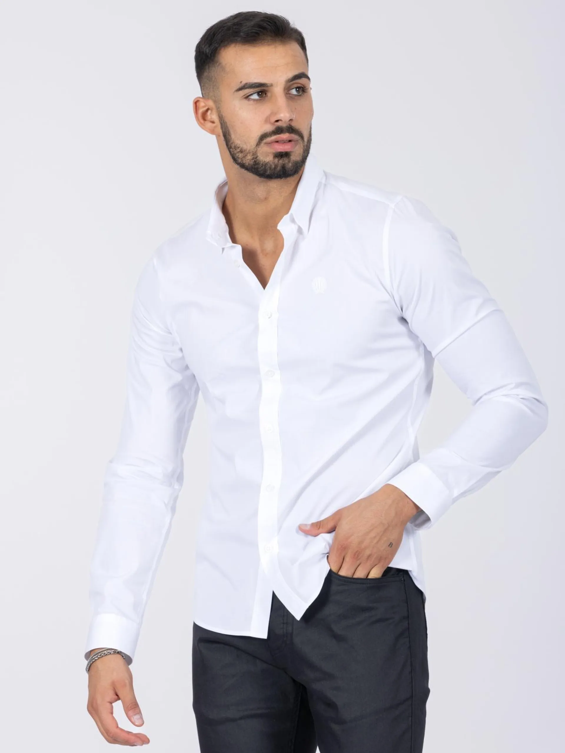 CAMISA SMK MODA BRANCA