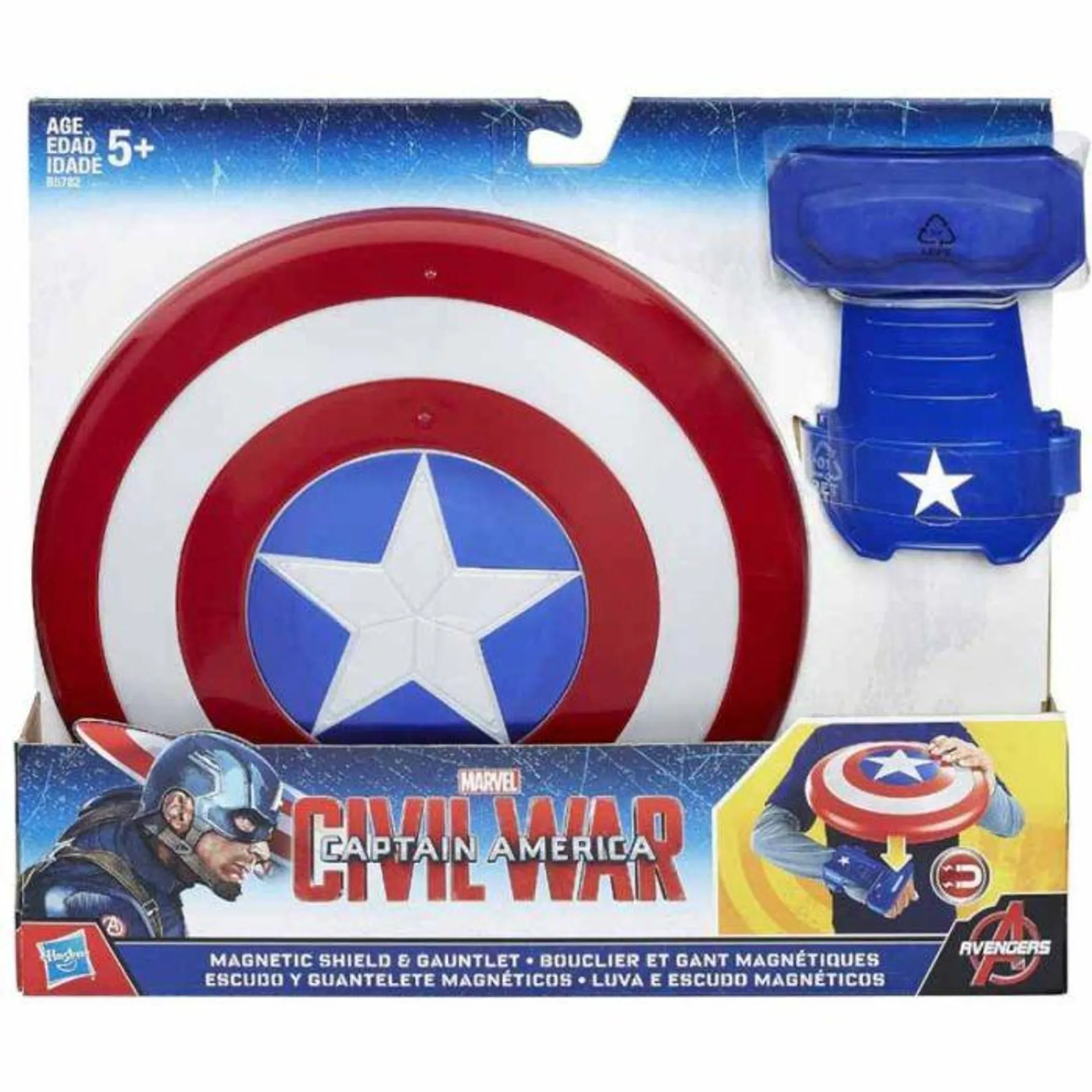 Avengers escudo e punho Capitão América