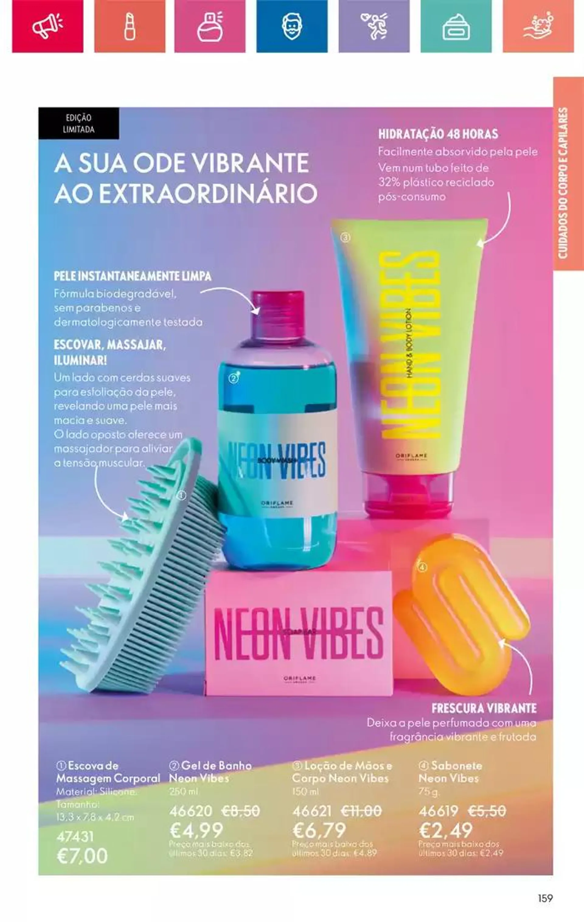 Folheto Folheto Oriflame de 2 de dezembro até 28 de dezembro 2024 - Pagina 159