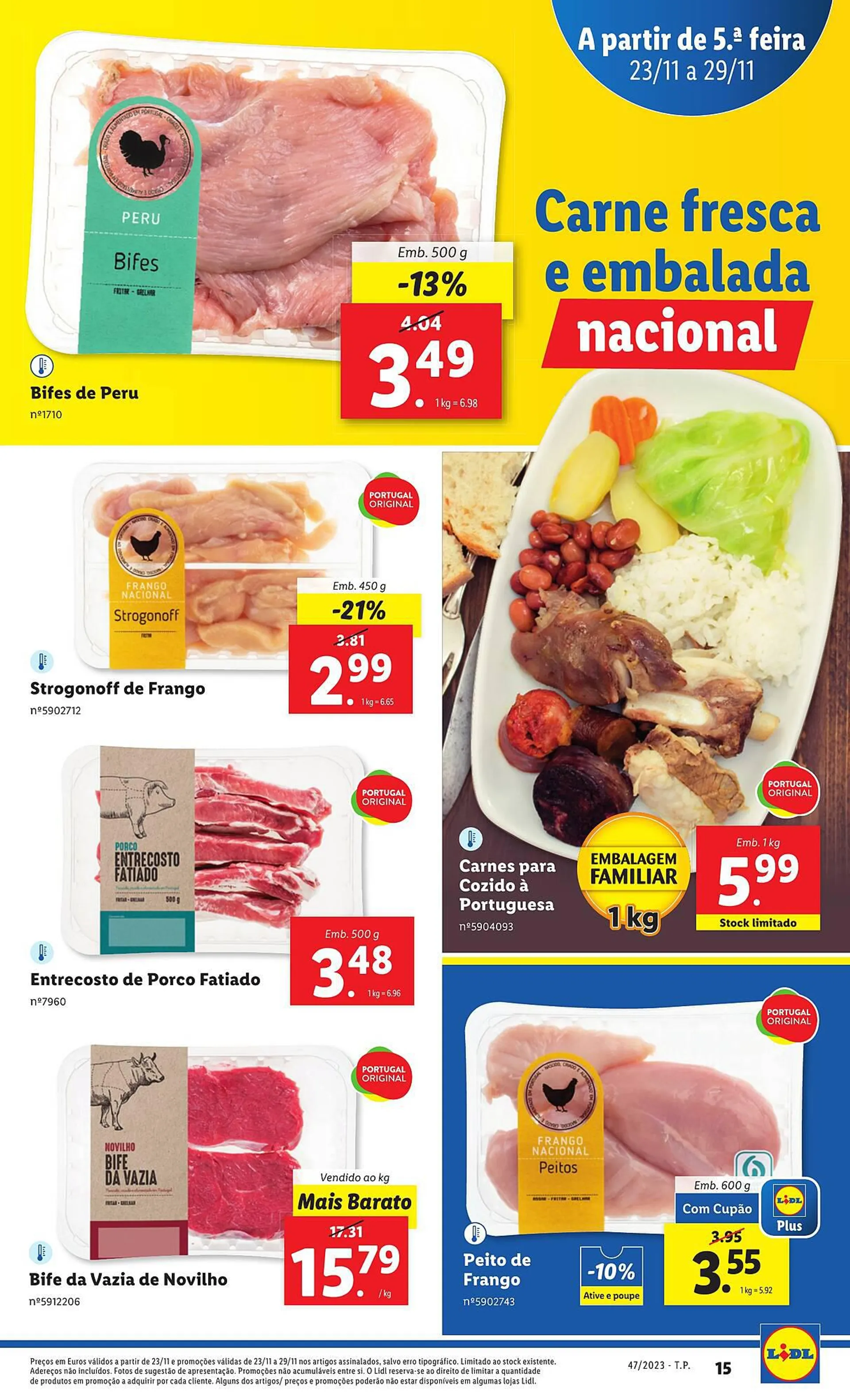 Folheto Folheto Lidl de 23 de novembro até 29 de novembro 2023 - Pagina 15