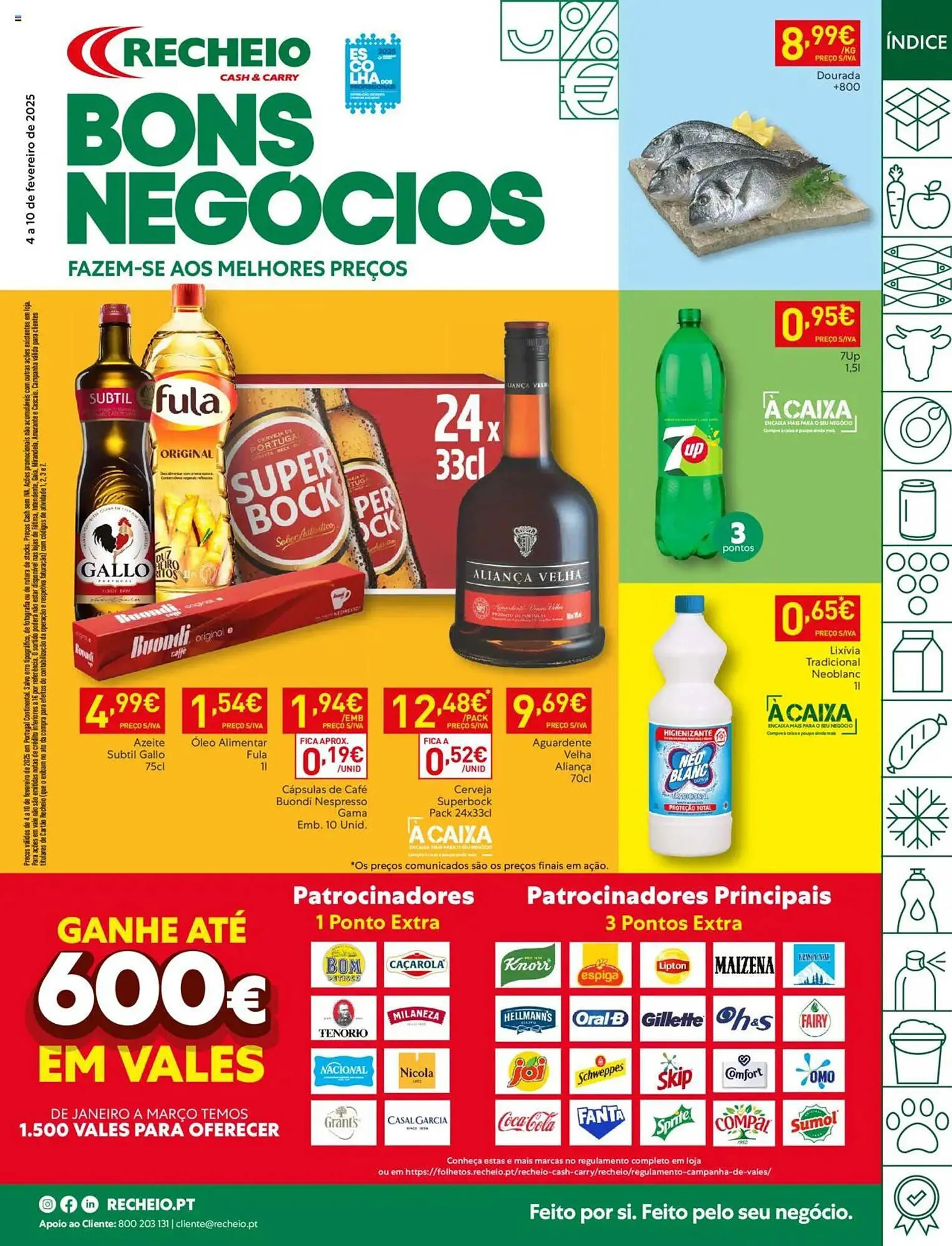 Folheto Recheio - 1