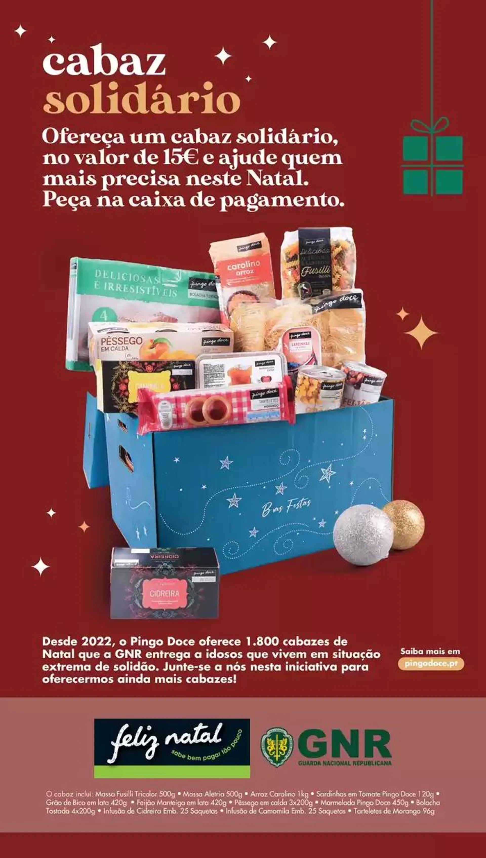 Folheto Pingo Doce Cabazes de Natal de 1 de novembro até 1 de dezembro 2024 - Pagina 16