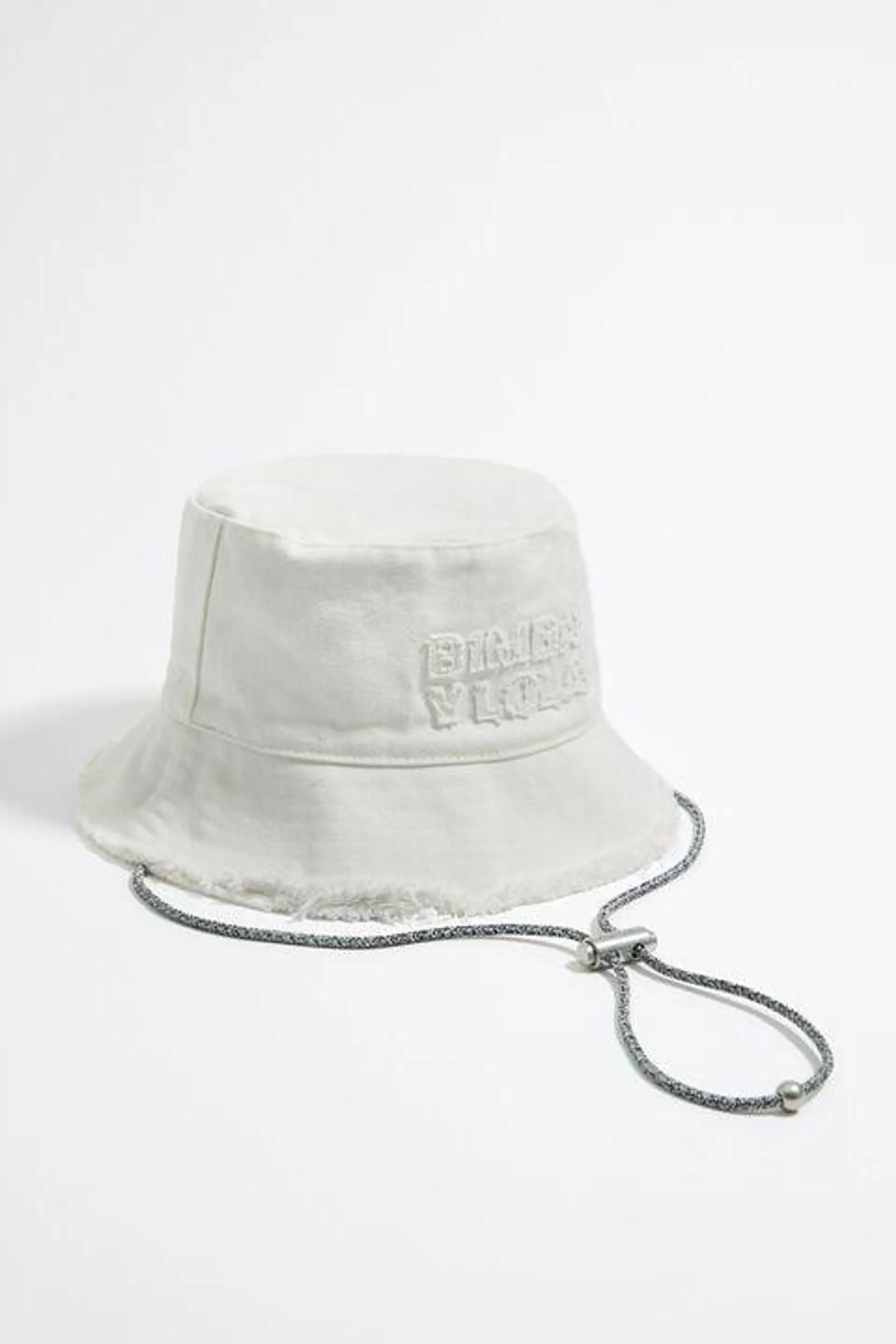 Gorro bucket algodão branco