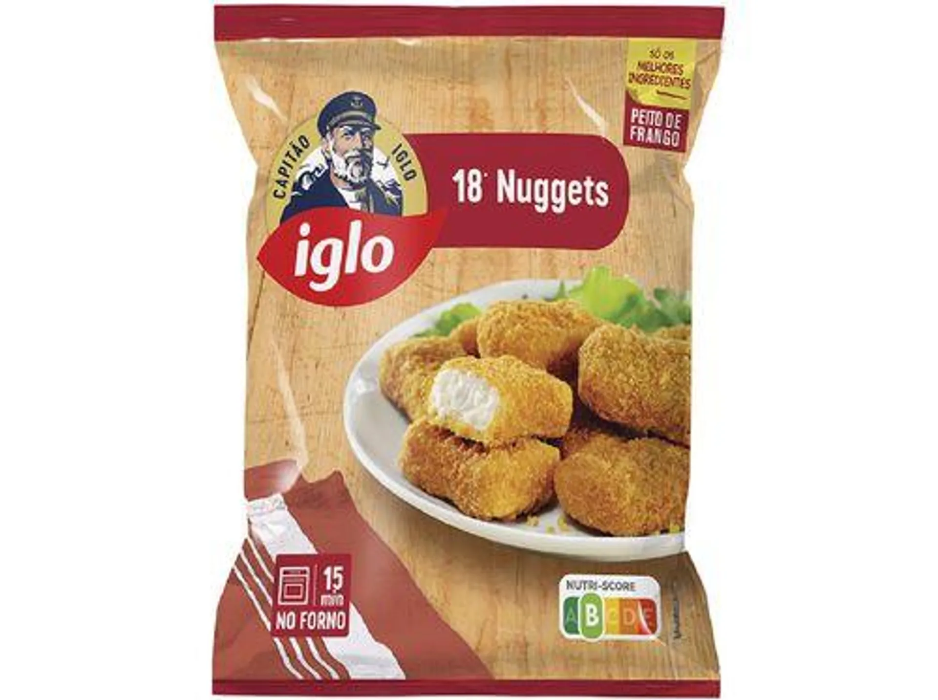 nuggets iglo frango 18un 375g