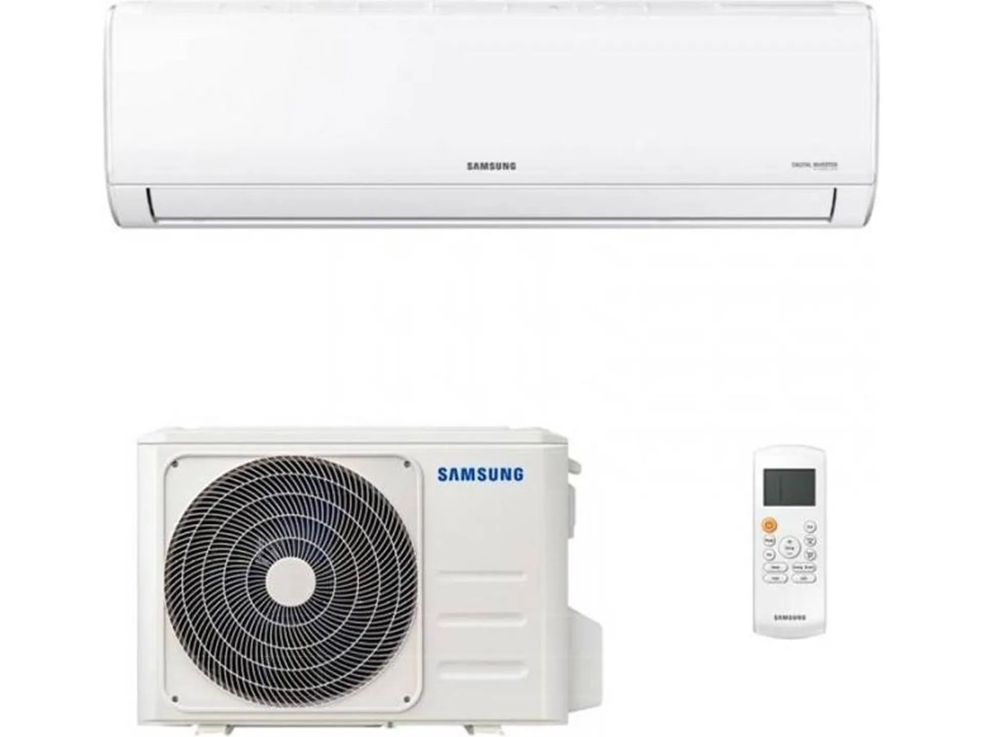 Ar Condicionado SAMSUNG AR35 (50 m² - 18000 BTU - Branco)