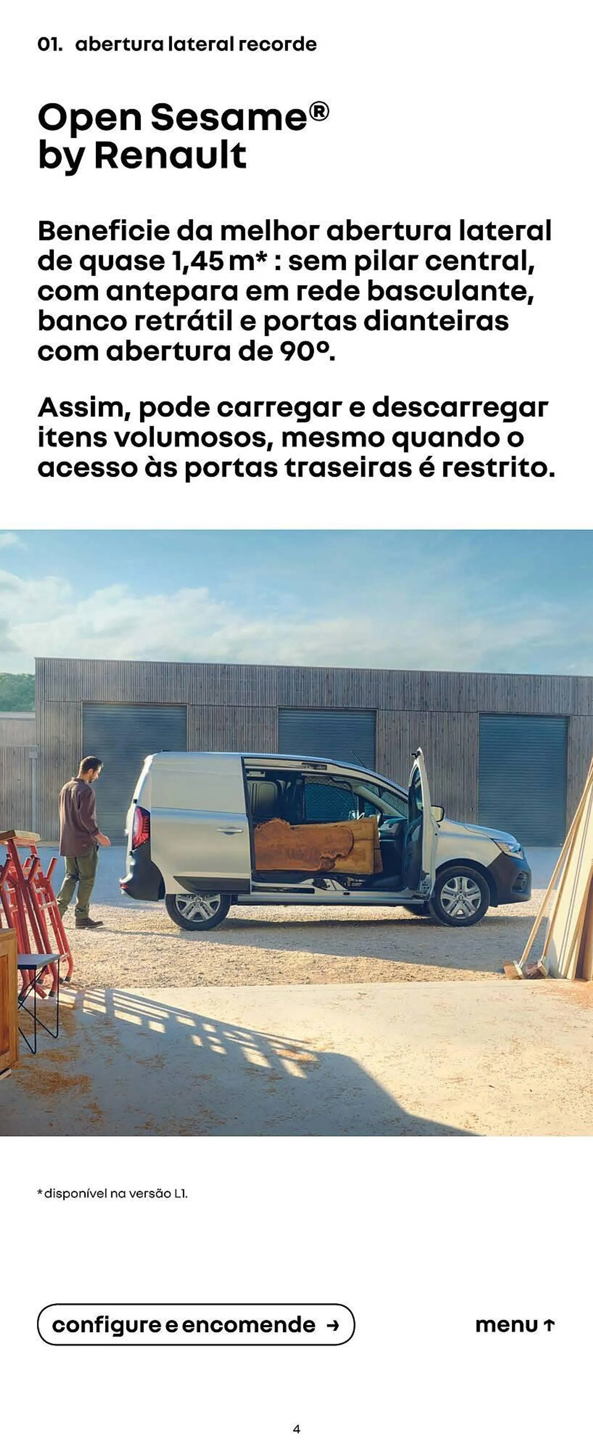 Folheto Folheto Renault Novo Kangoo Van de 13 de fevereiro até 31 de outubro 2024 - Pagina 4