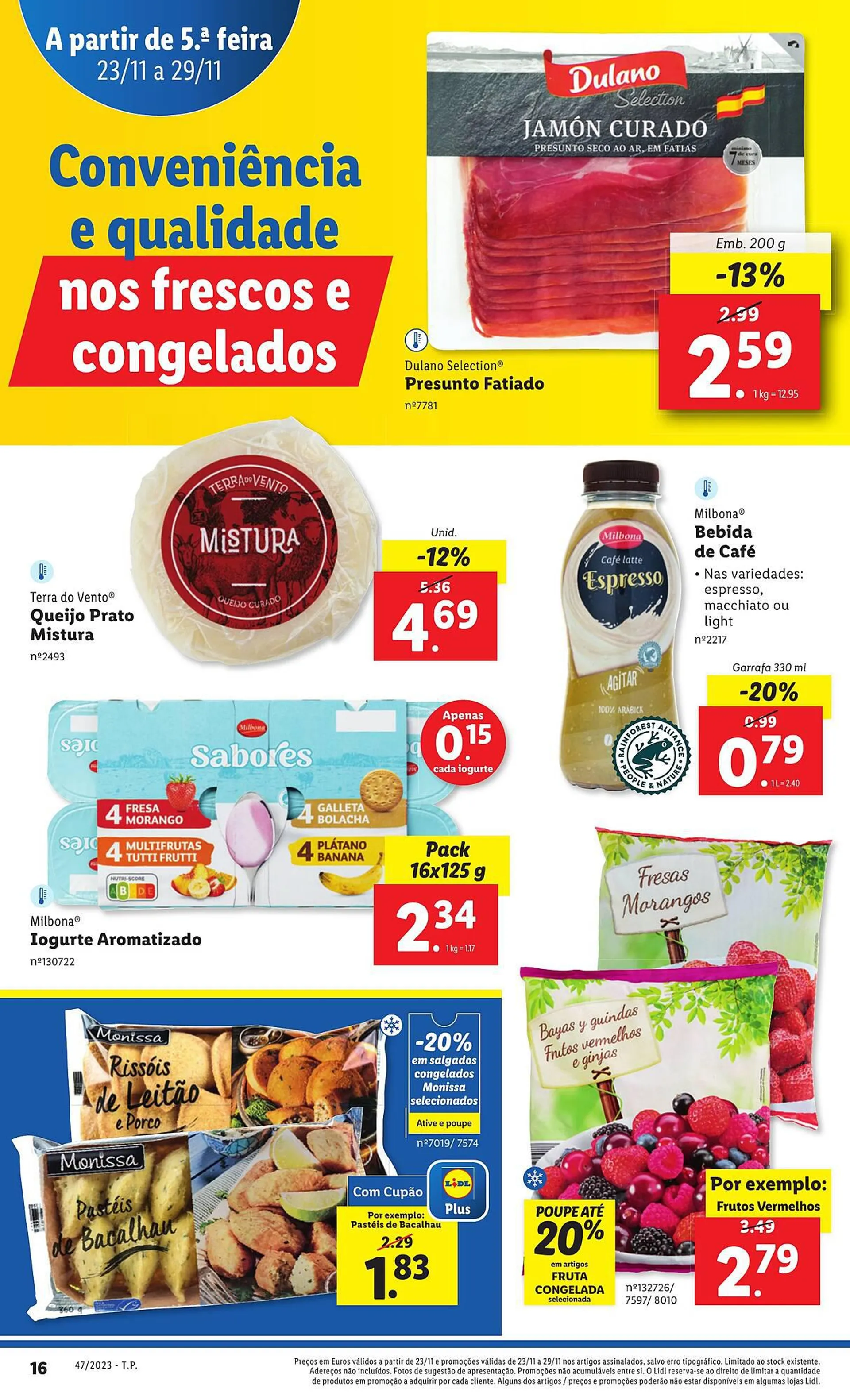 Folheto Folheto Lidl de 23 de novembro até 29 de novembro 2023 - Pagina 16