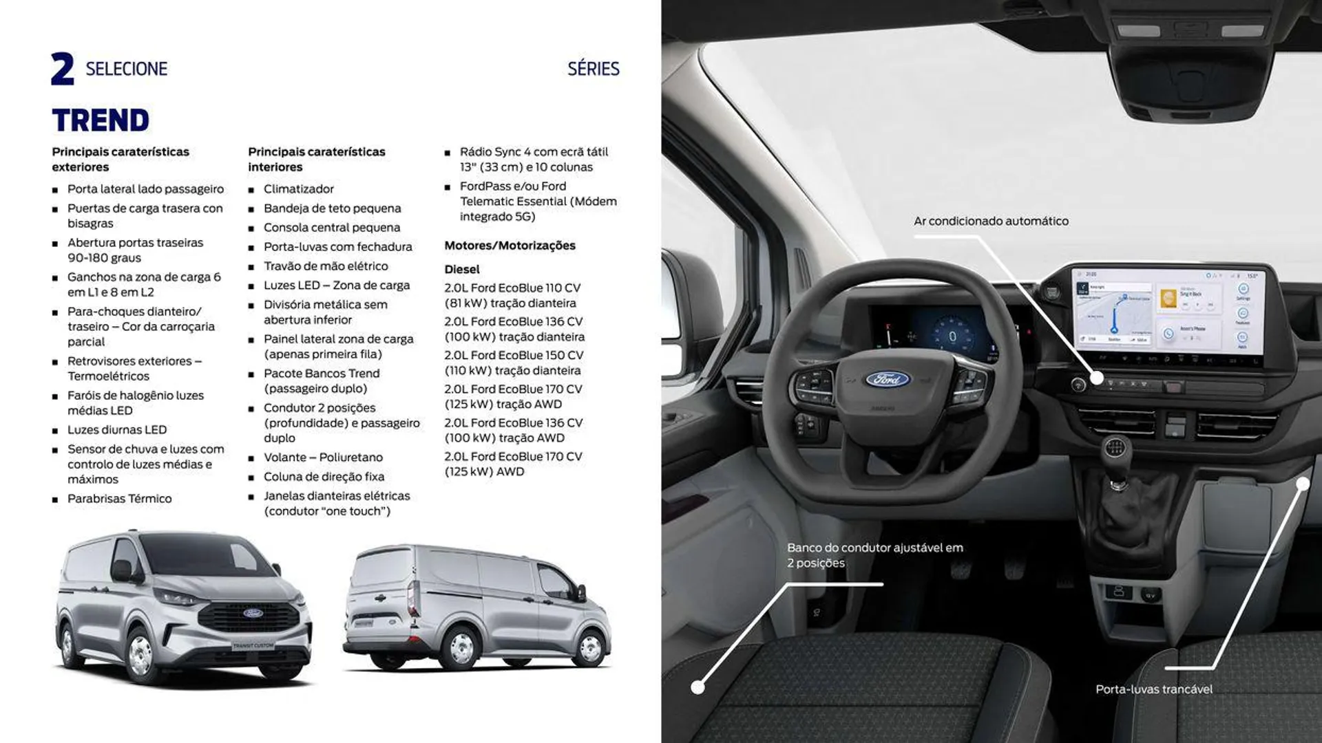 Folheto TRANSIT CUSTOM de 22 de fevereiro até 22 de fevereiro 2025 - Pagina 21