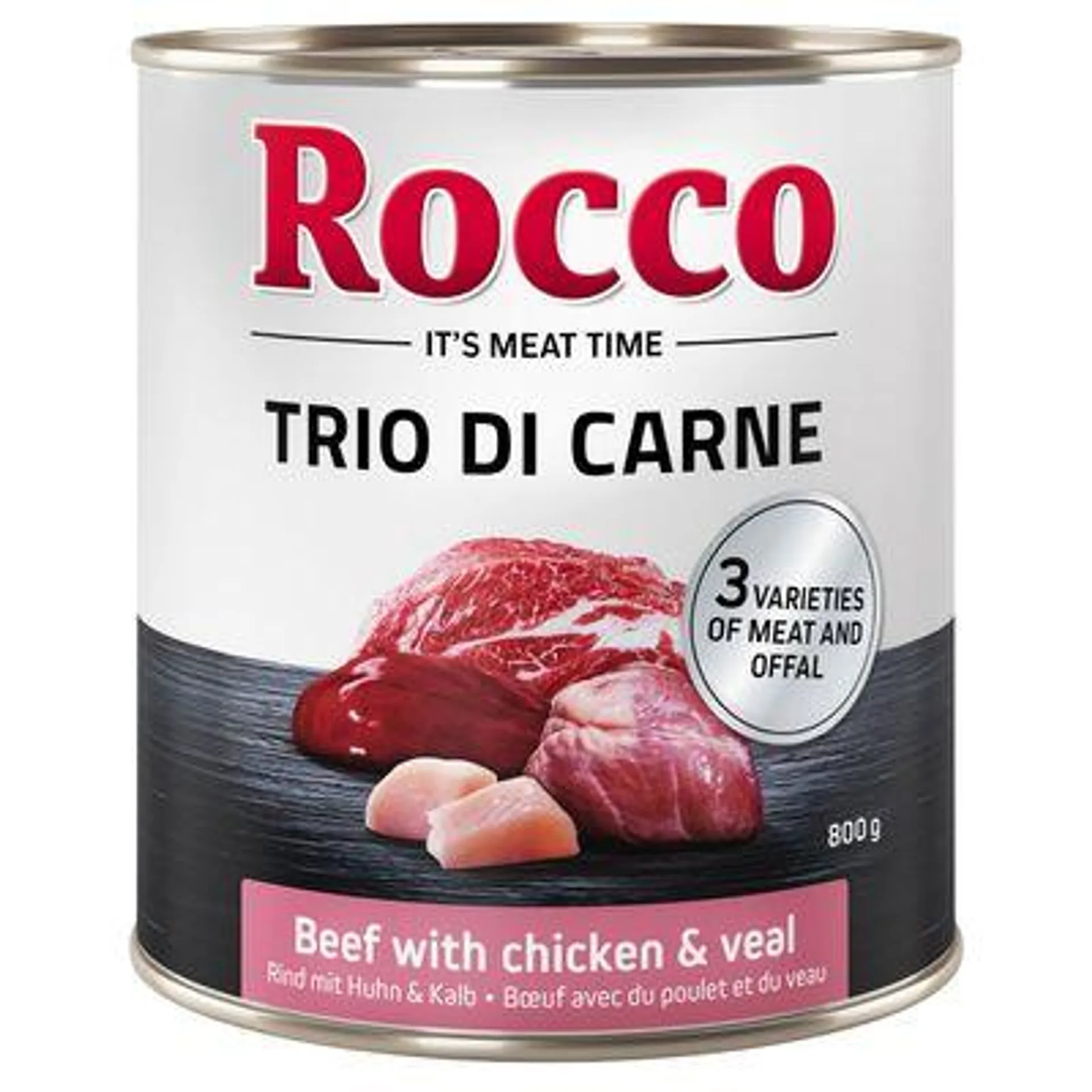 Rocco Classic Trio di Carne - 24 x 800 g