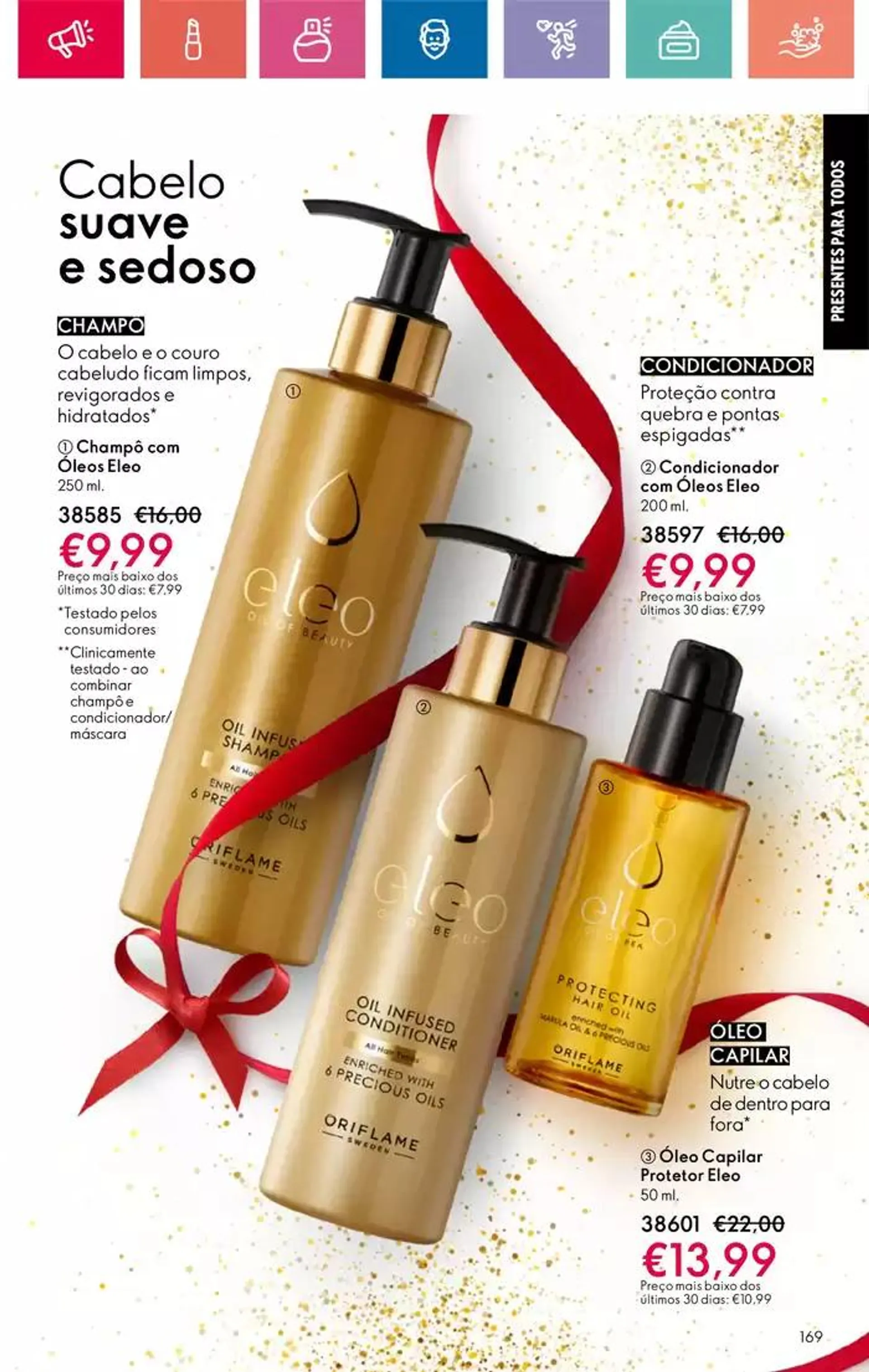 Folheto Folheto Oriflame de 2 de dezembro até 28 de dezembro 2024 - Pagina 169