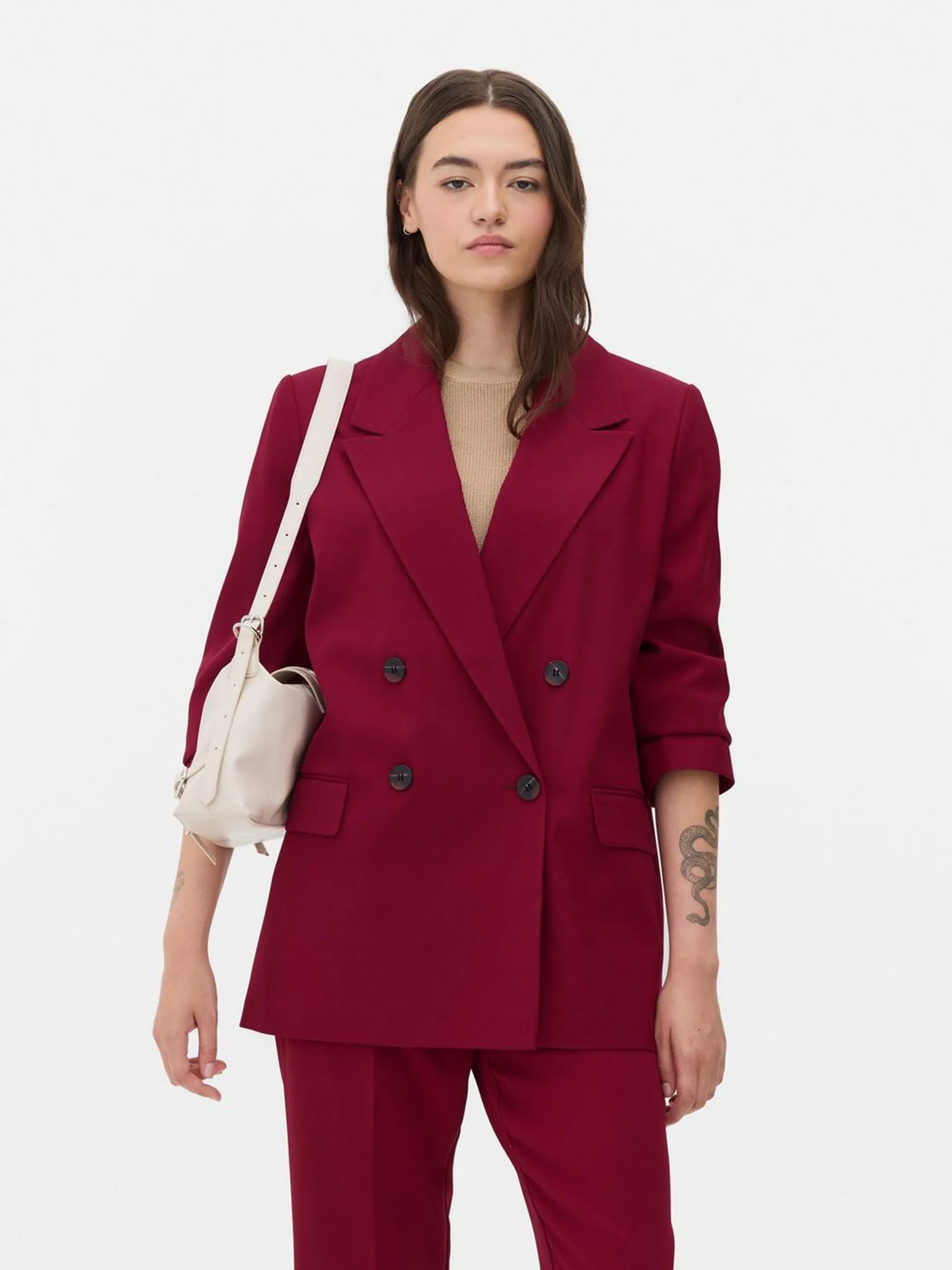 Blazer assertoado coordenado