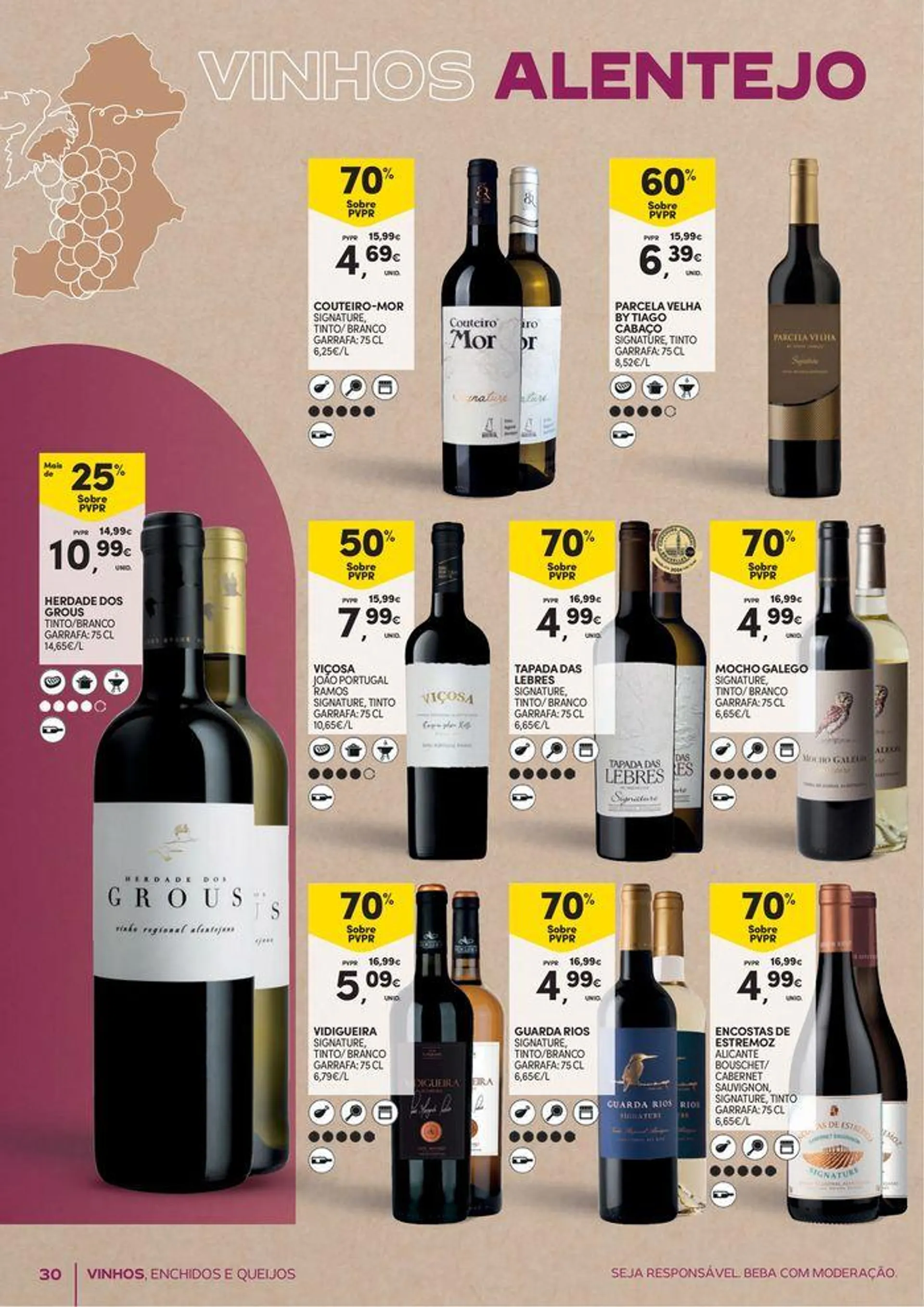 Folheto Vinhos, Enchidos e Queijos de 24 de setembro até 13 de outubro 2024 - Pagina 30