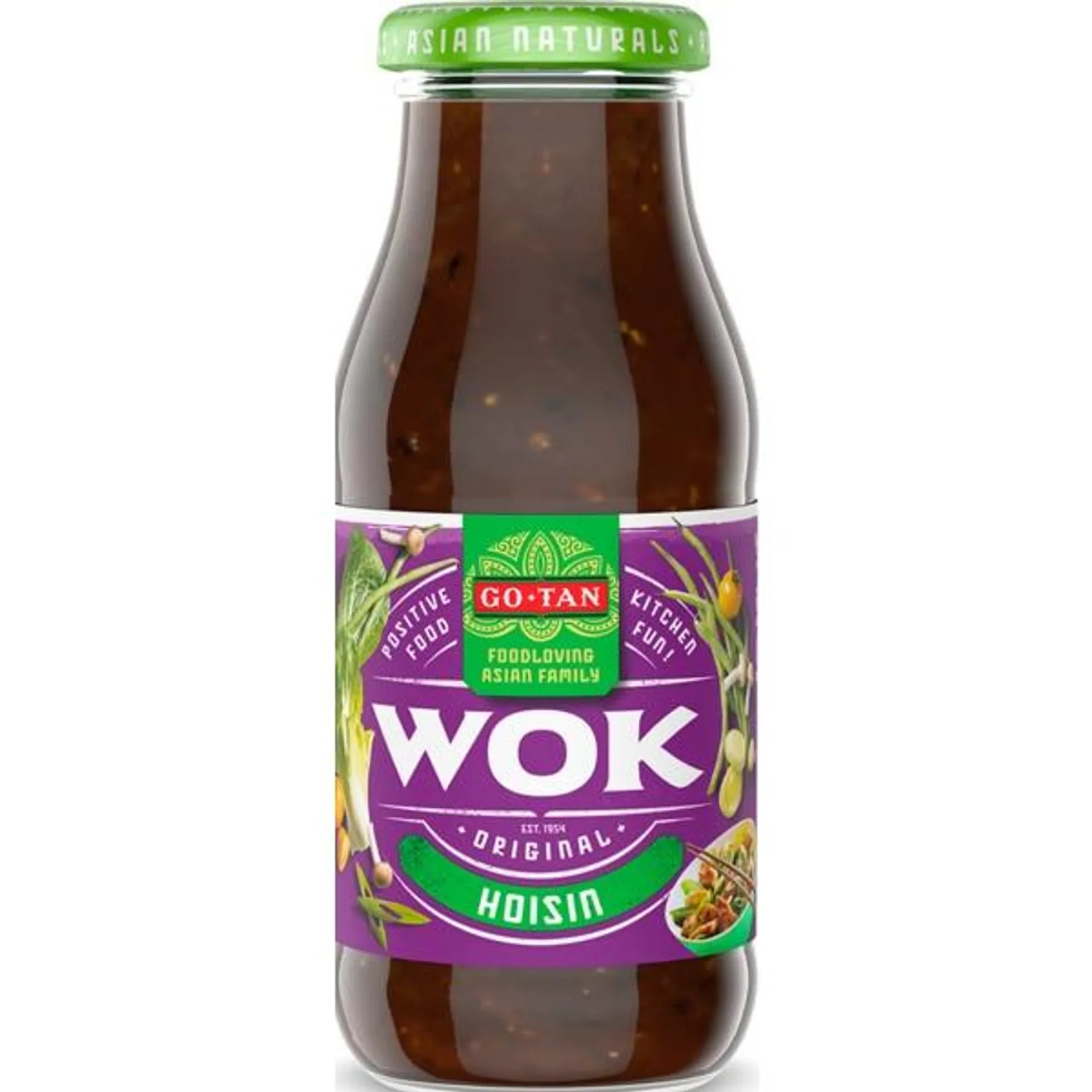 Molho Wok Hoisin frasco 240 ml Go-Tan