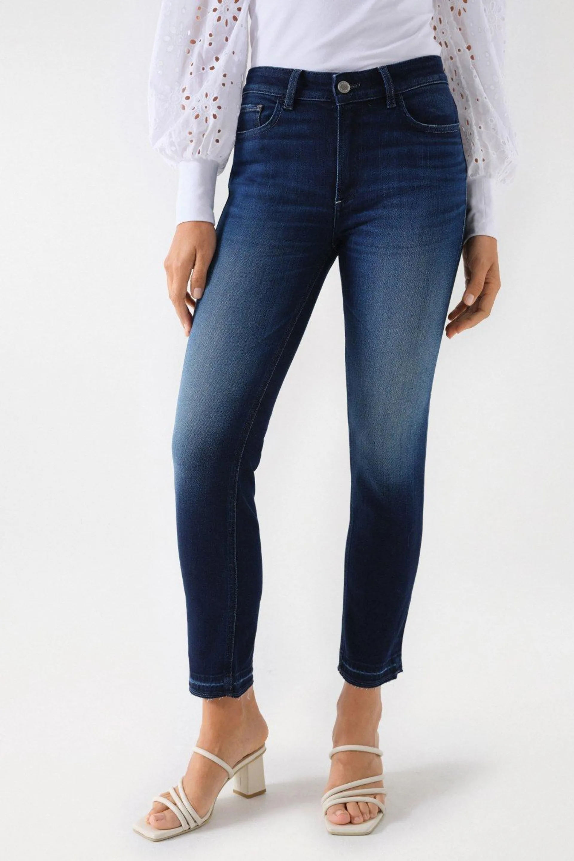 JEANS DESTINY PUSH UP CROPPED SLIM