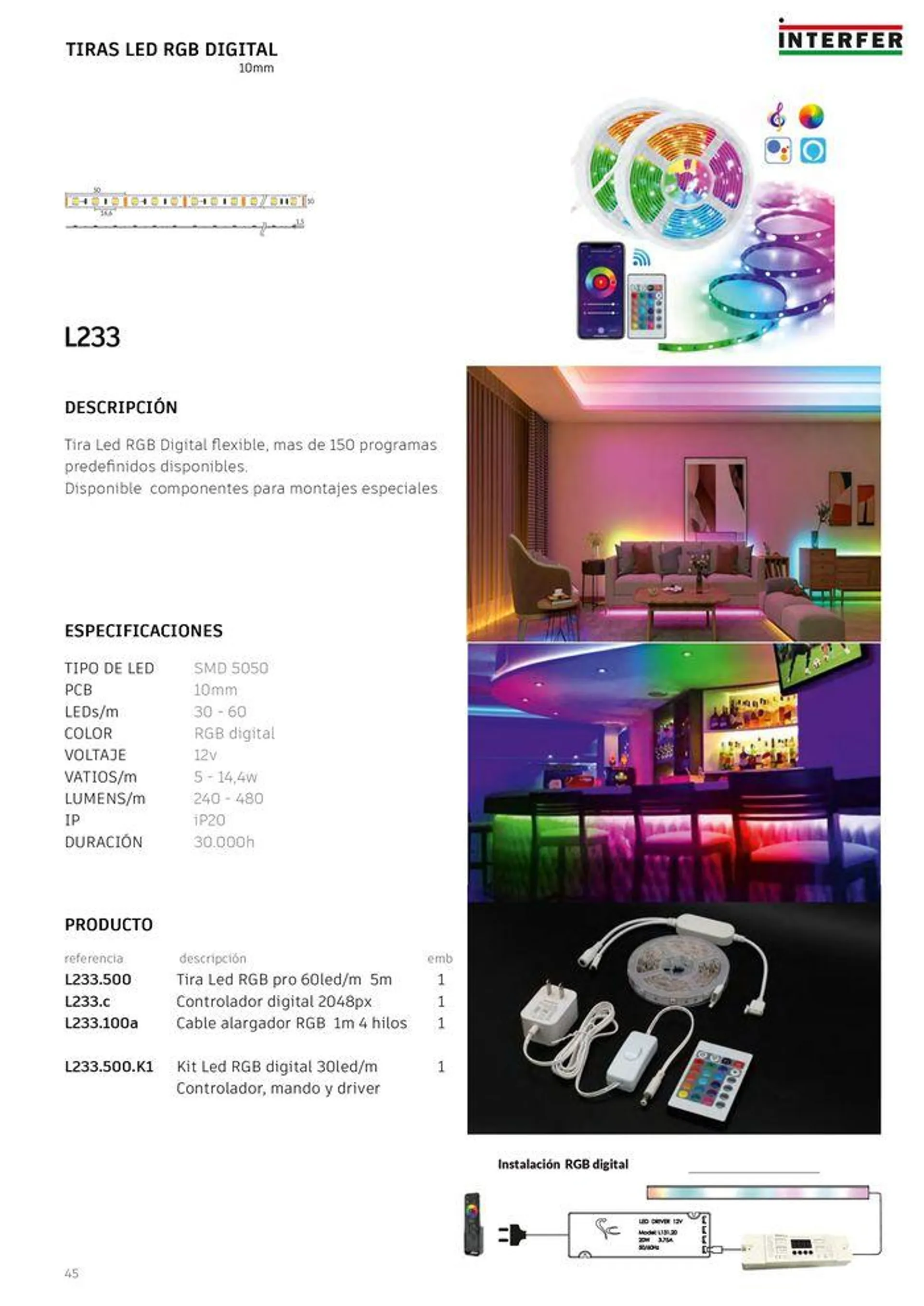 Catalogo Iluminação Led Sc Herrajes 2024 - 54