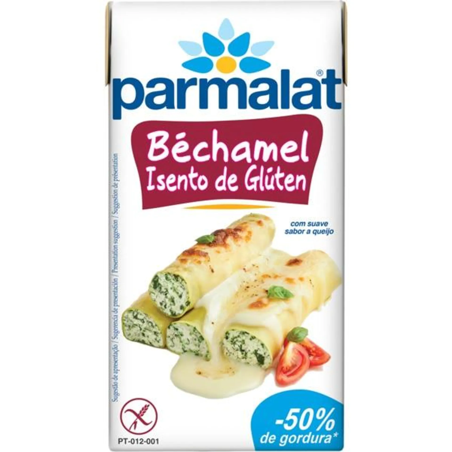 Molho Béchamel sem Glúten 500 ml Parmalat