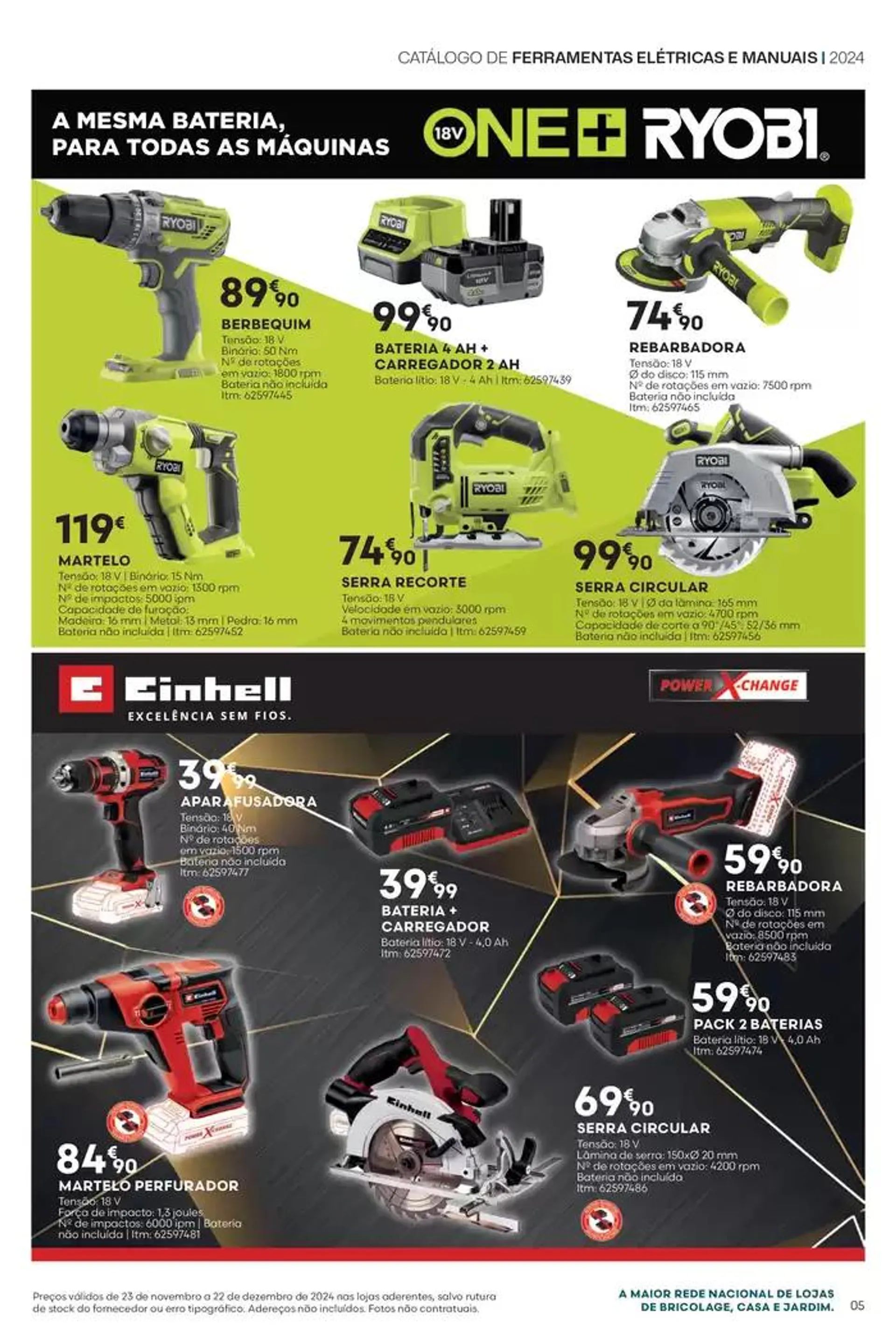 Folheto F#17 Ferramentas Elétricas e Manuais 24p Faro e Lagos de 25 de novembro até 22 de dezembro 2024 - Pagina 5