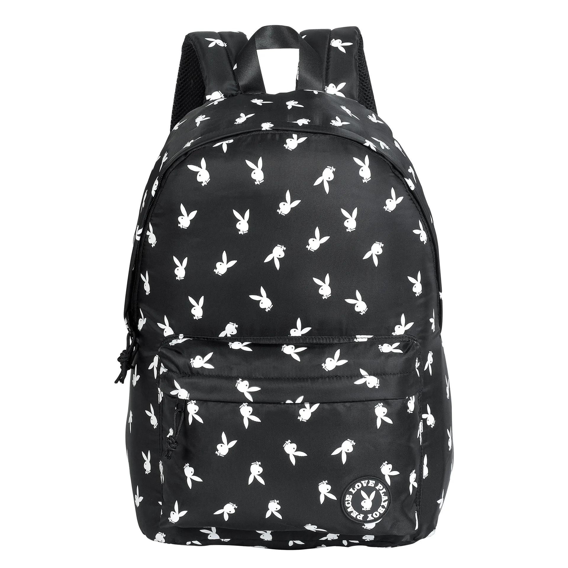 Mochila Bunny Pattern Black Playboy