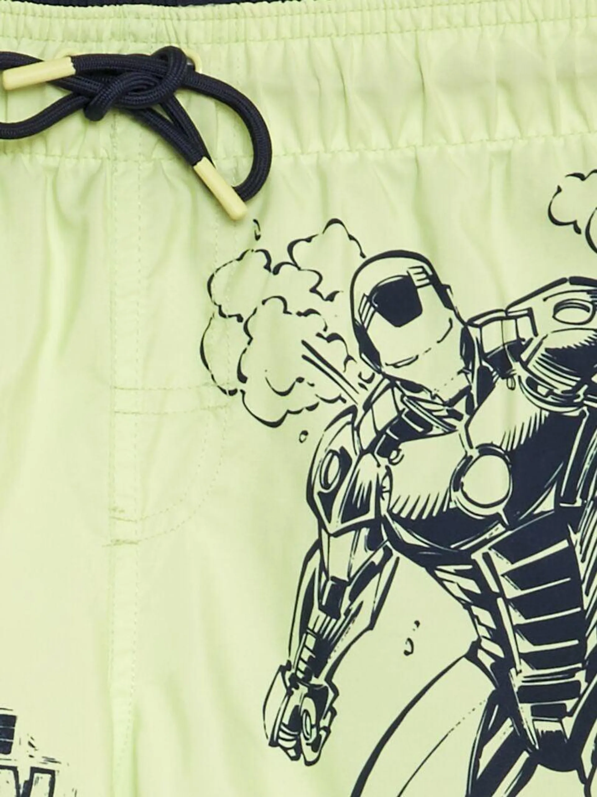 Calções de banho 'Homem de Ferro' 'Marvel' - AMARELO