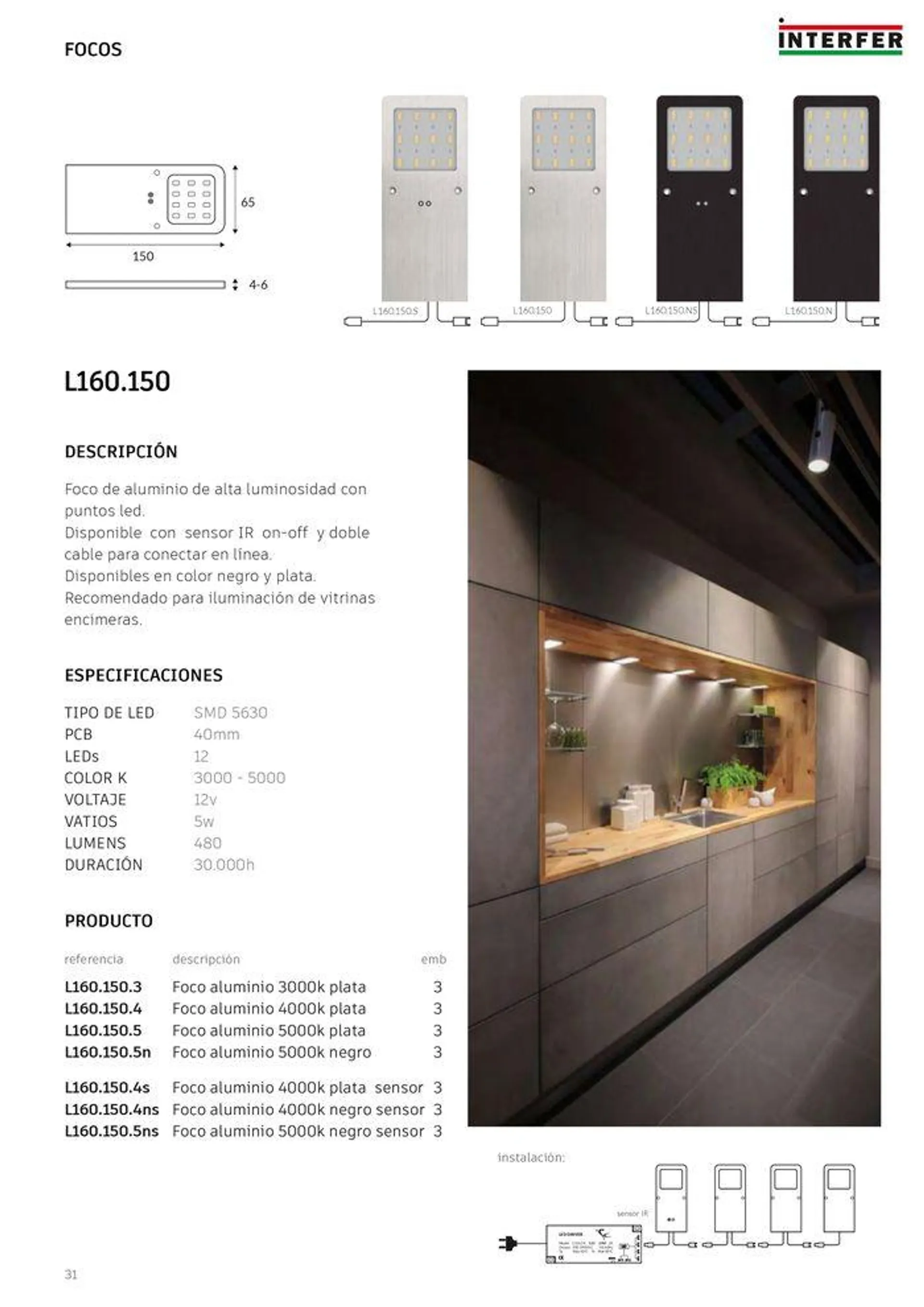 Catalogo Iluminação Led Sc Herrajes 2024 - 40