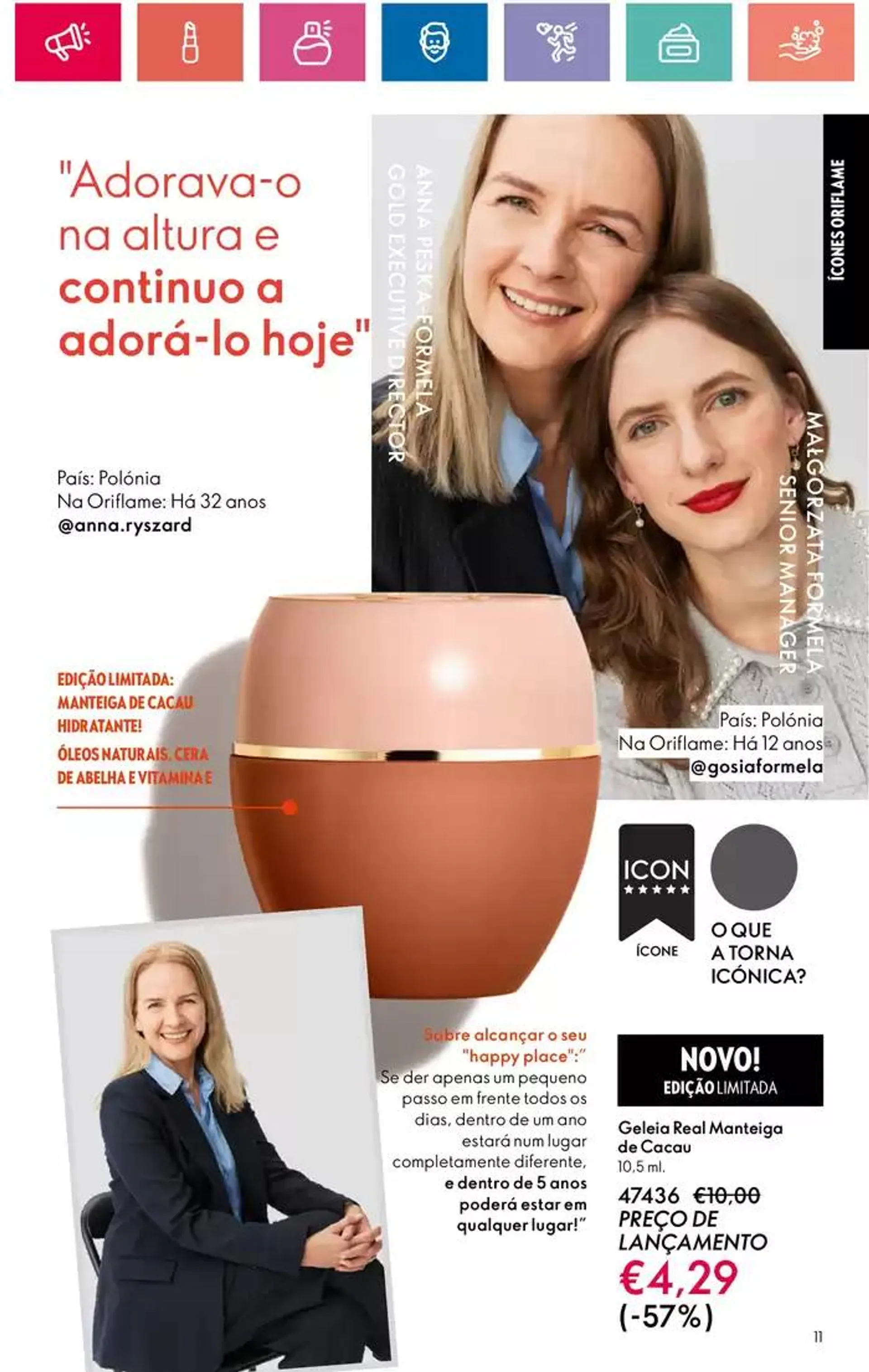 Folheto Folheto Oriflame de 3 de outubro até 19 de outubro 2024 - Pagina 11