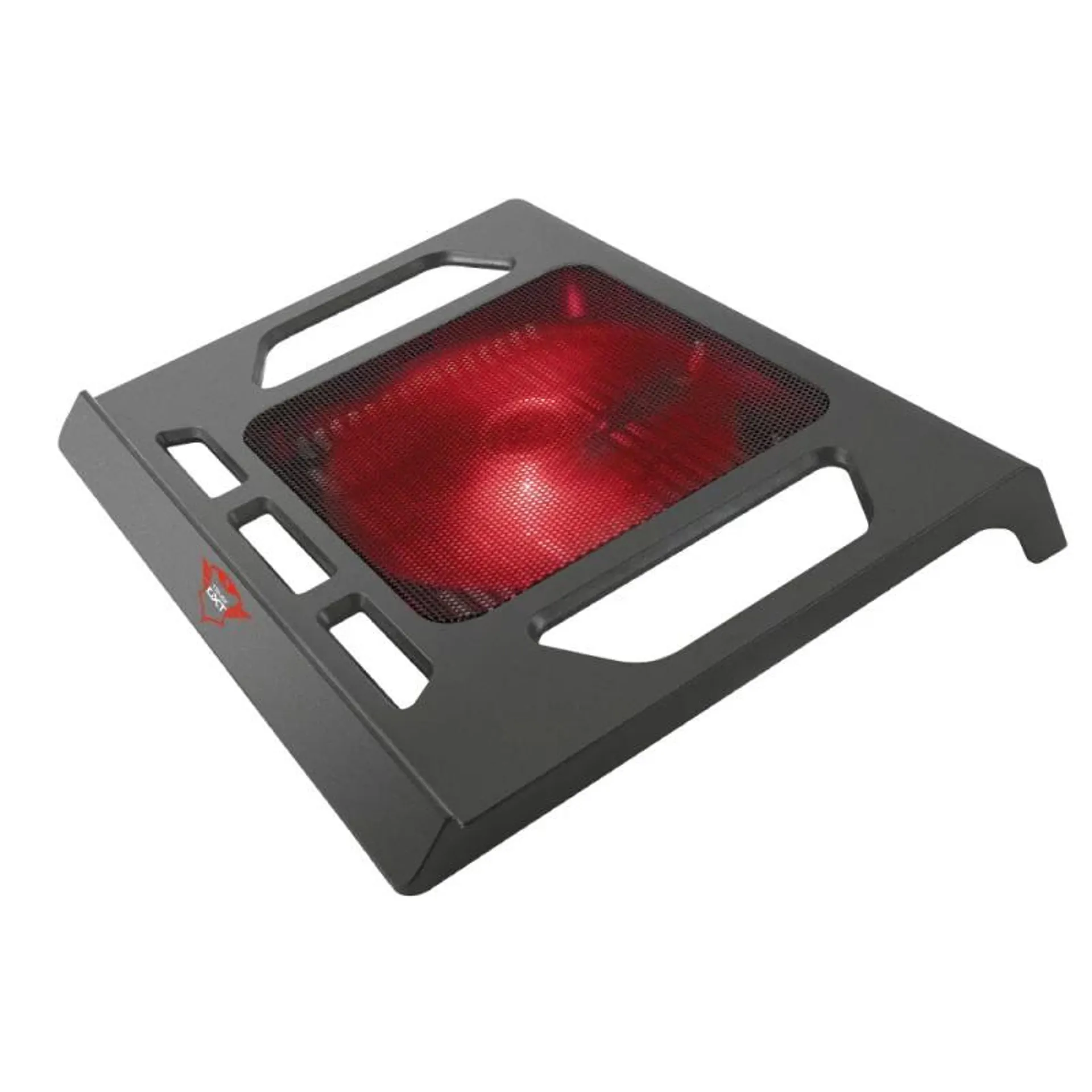 Base Refrigeração Trust GXT 220 Kuzo 17" LED Vermelho Preto