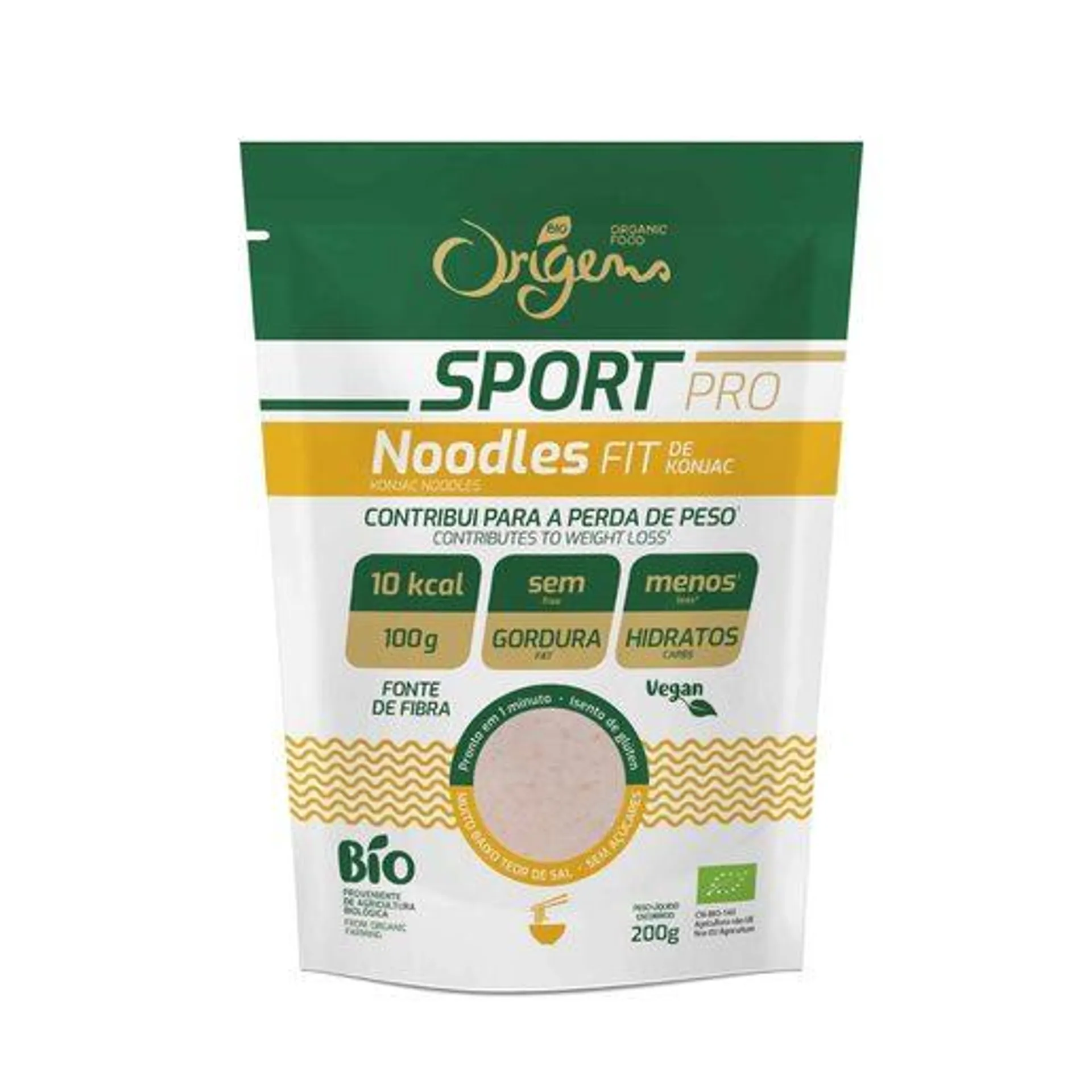 ORIGENS BIO Noodles Fit de Konjac Sport 270 g