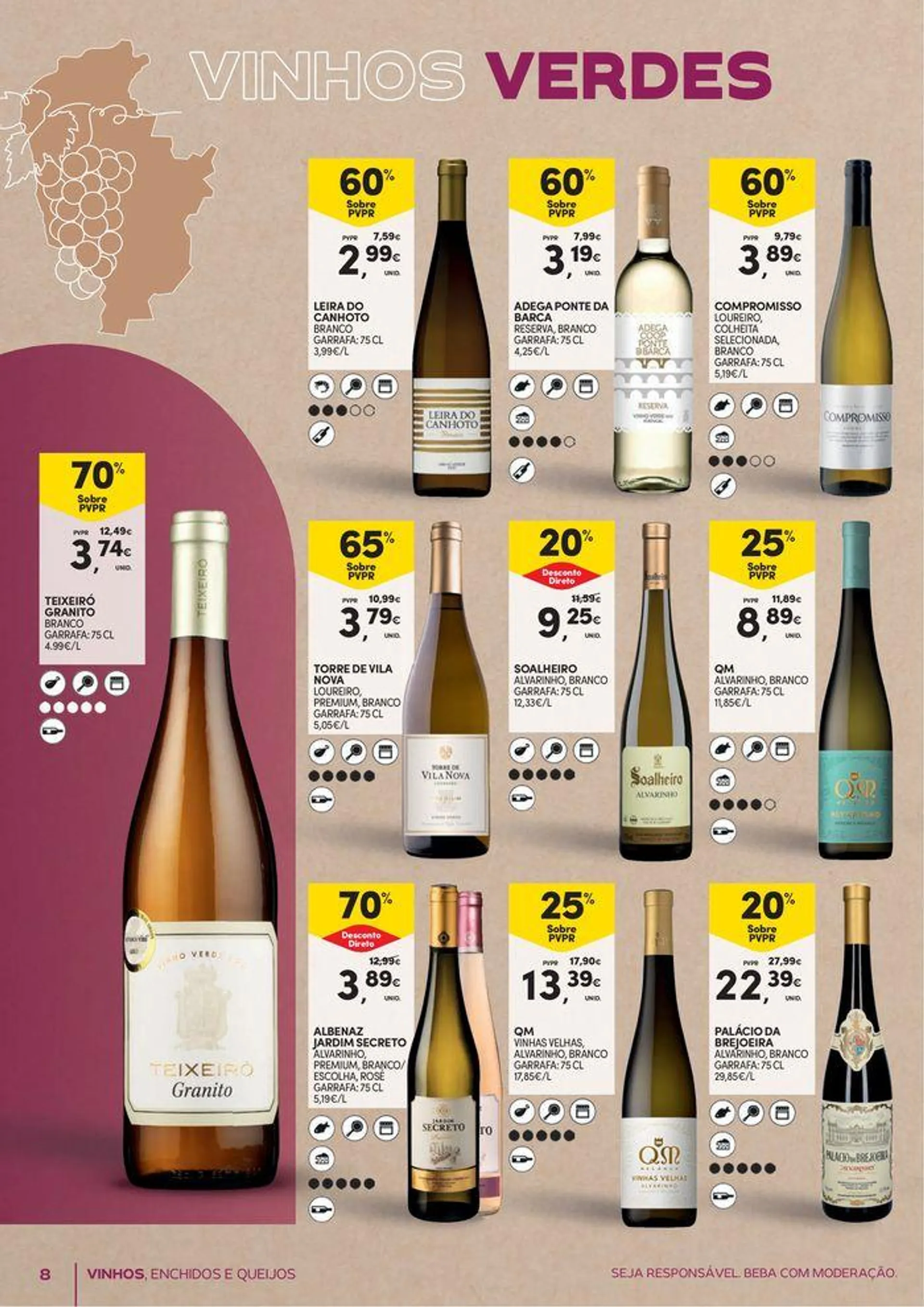 Folheto Vinhos, Enchidos e Queijos de 24 de setembro até 13 de outubro 2024 - Pagina 8