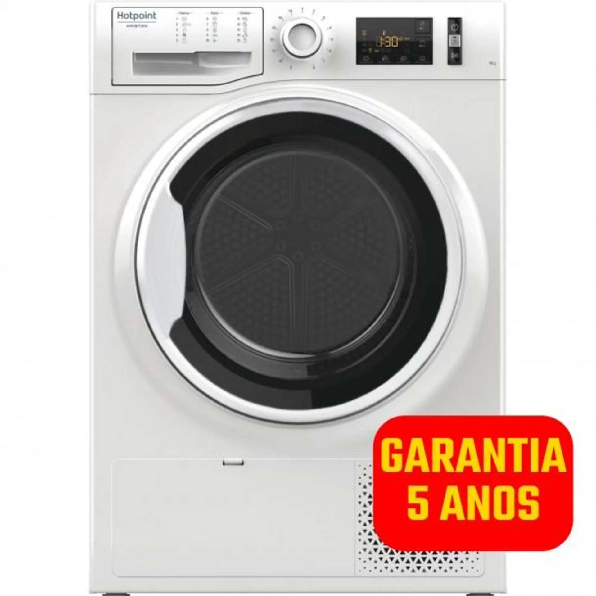 Máquina Secar Roupa HOTPOINT NTM1191WKEU - 9 Kg - Bomba de Calor