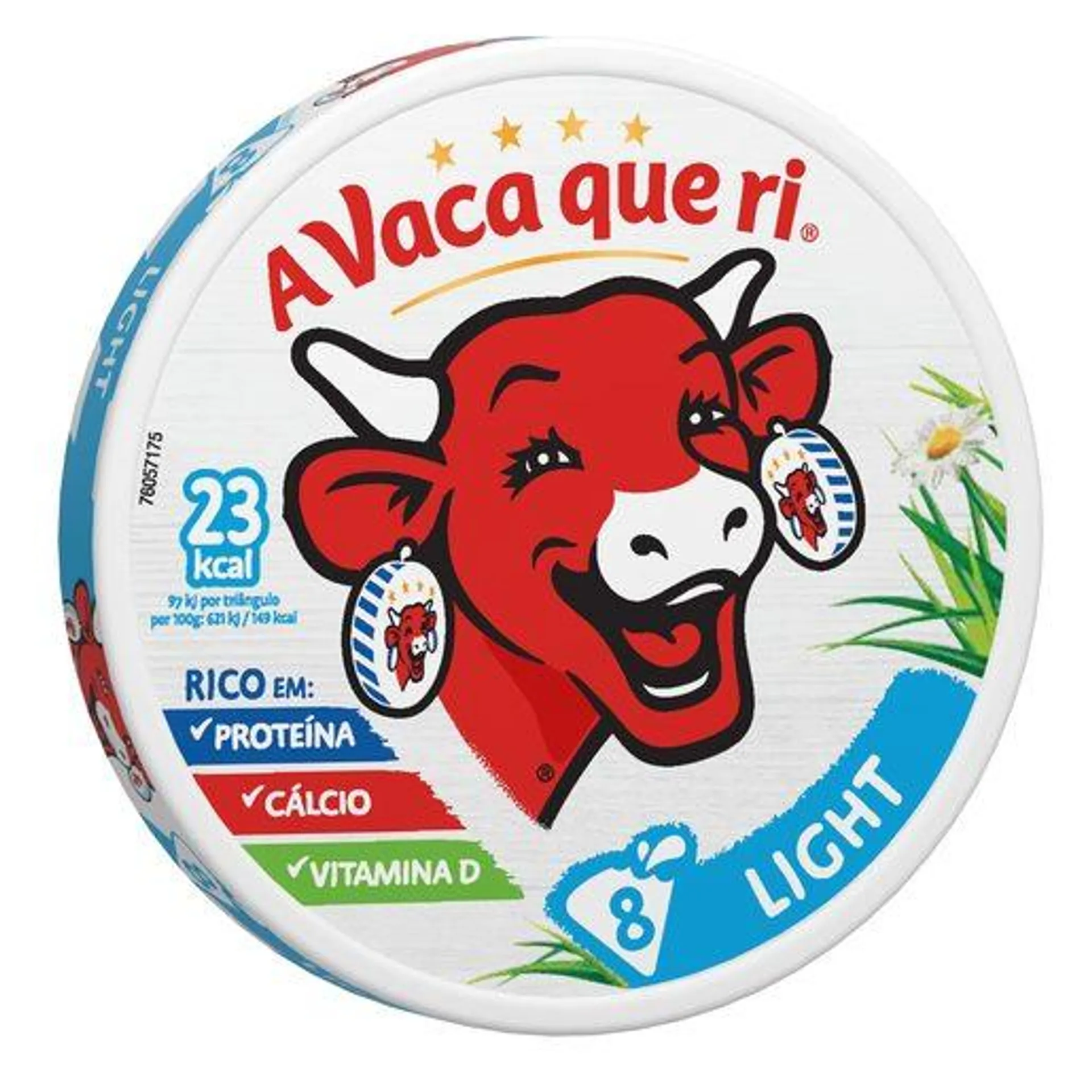 A VACA QUE RI Queijo Fundido Porções Light (8 unidades) 125 g