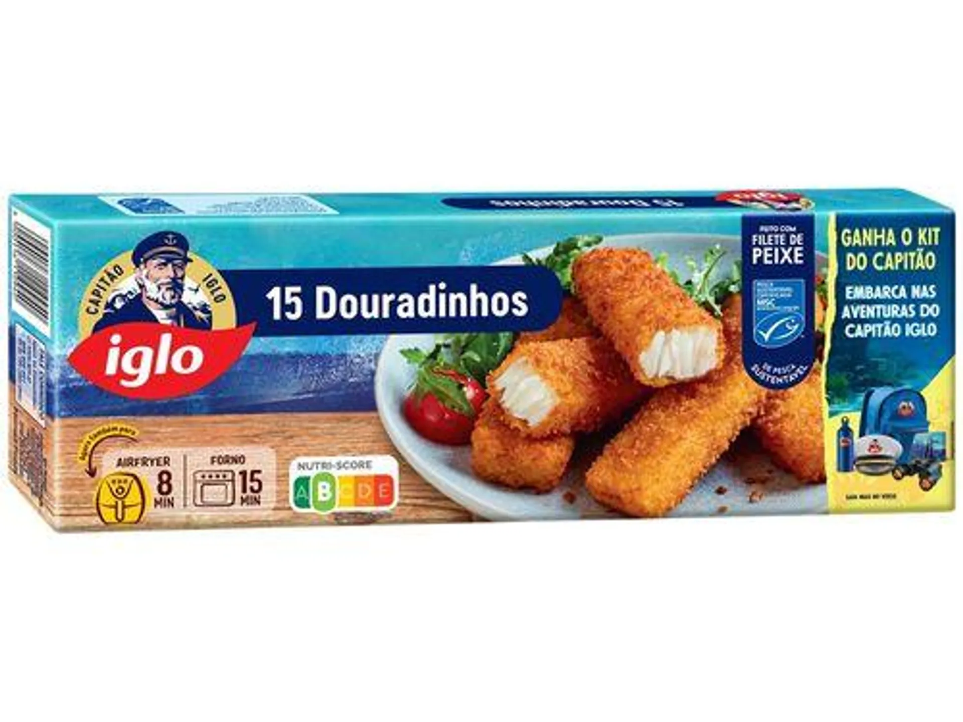 douradinhos iglo peixe 15un 420g