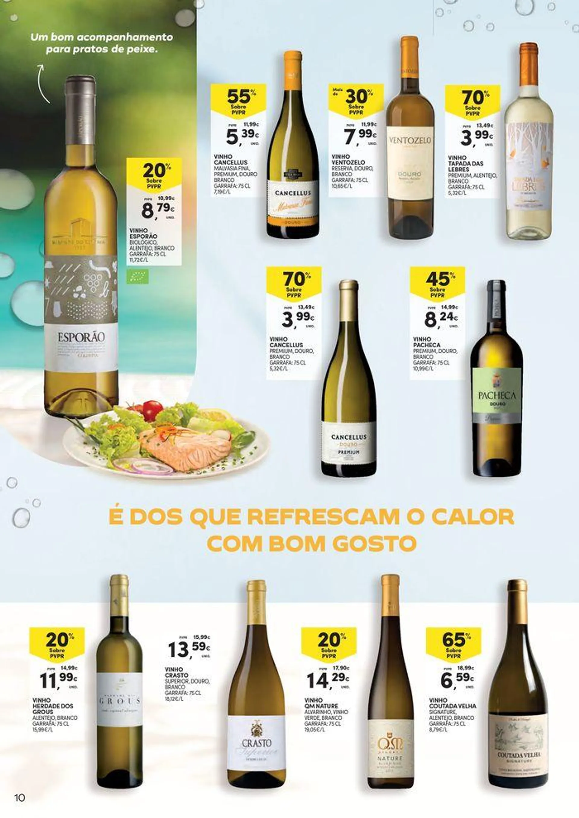 Folheto Vinhos de Verão de 23 de julho até 11 de agosto 2024 - Pagina 10