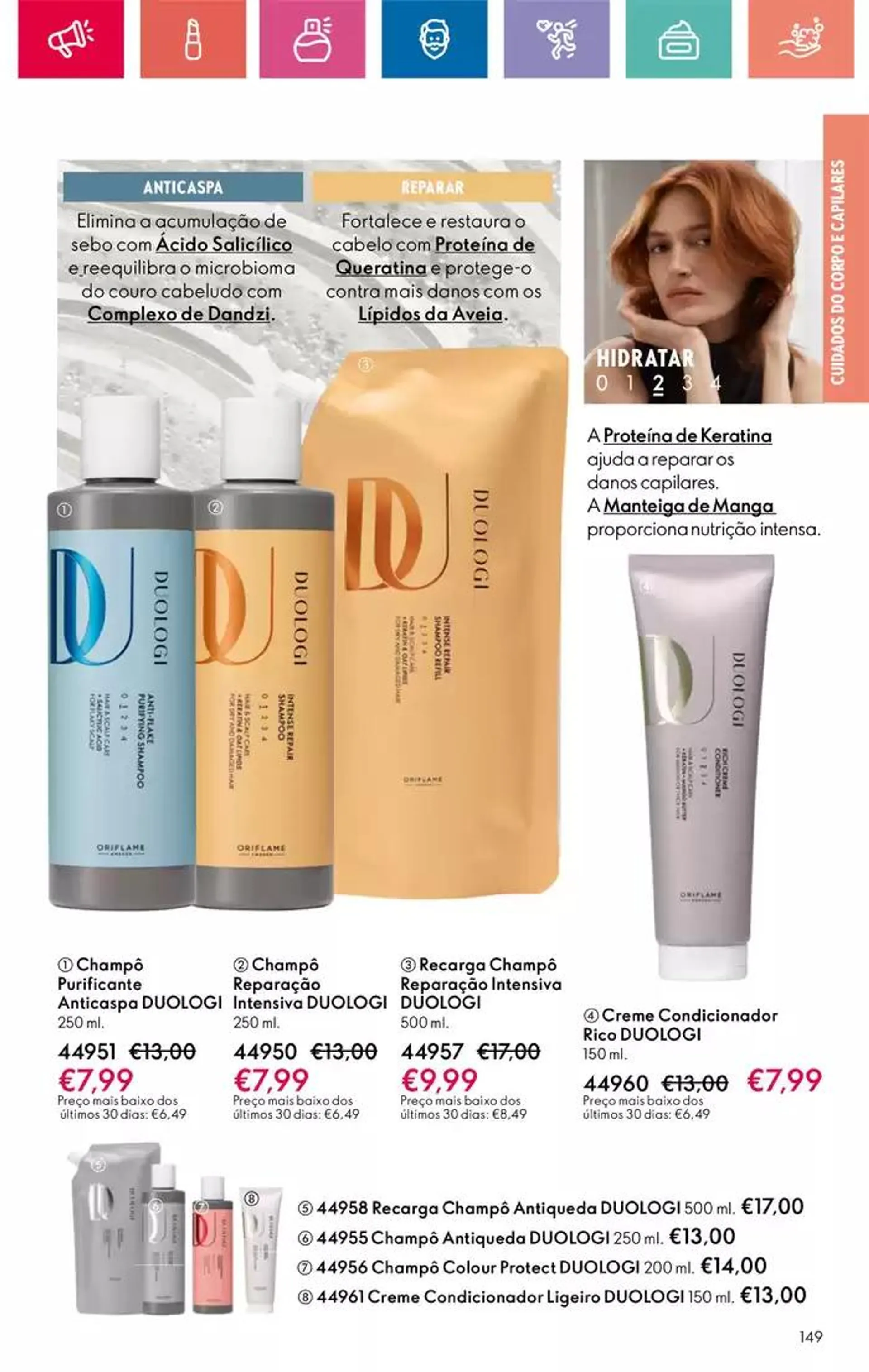 Folheto Folheto Oriflame de 2 de dezembro até 28 de dezembro 2024 - Pagina 149