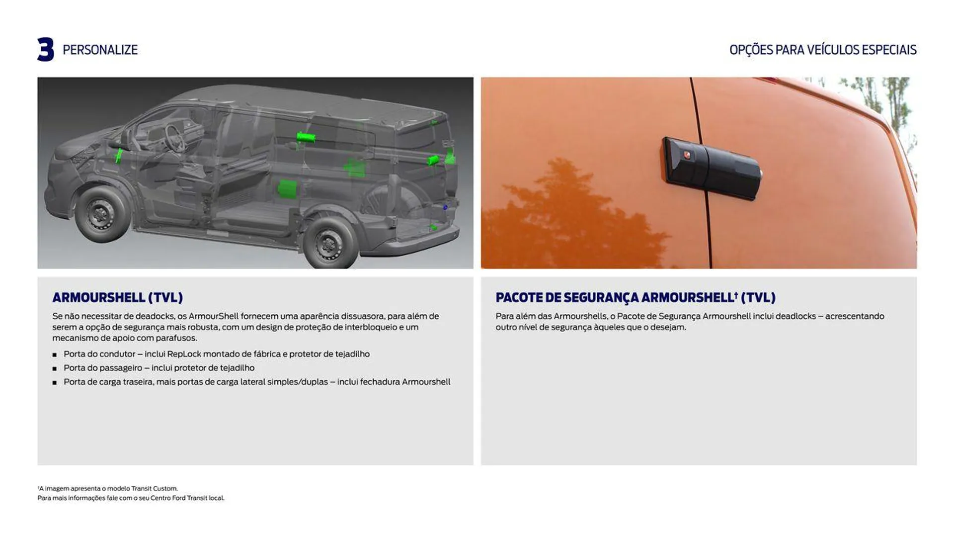 Folheto TRANSIT CUSTOM de 22 de fevereiro até 22 de fevereiro 2025 - Pagina 31