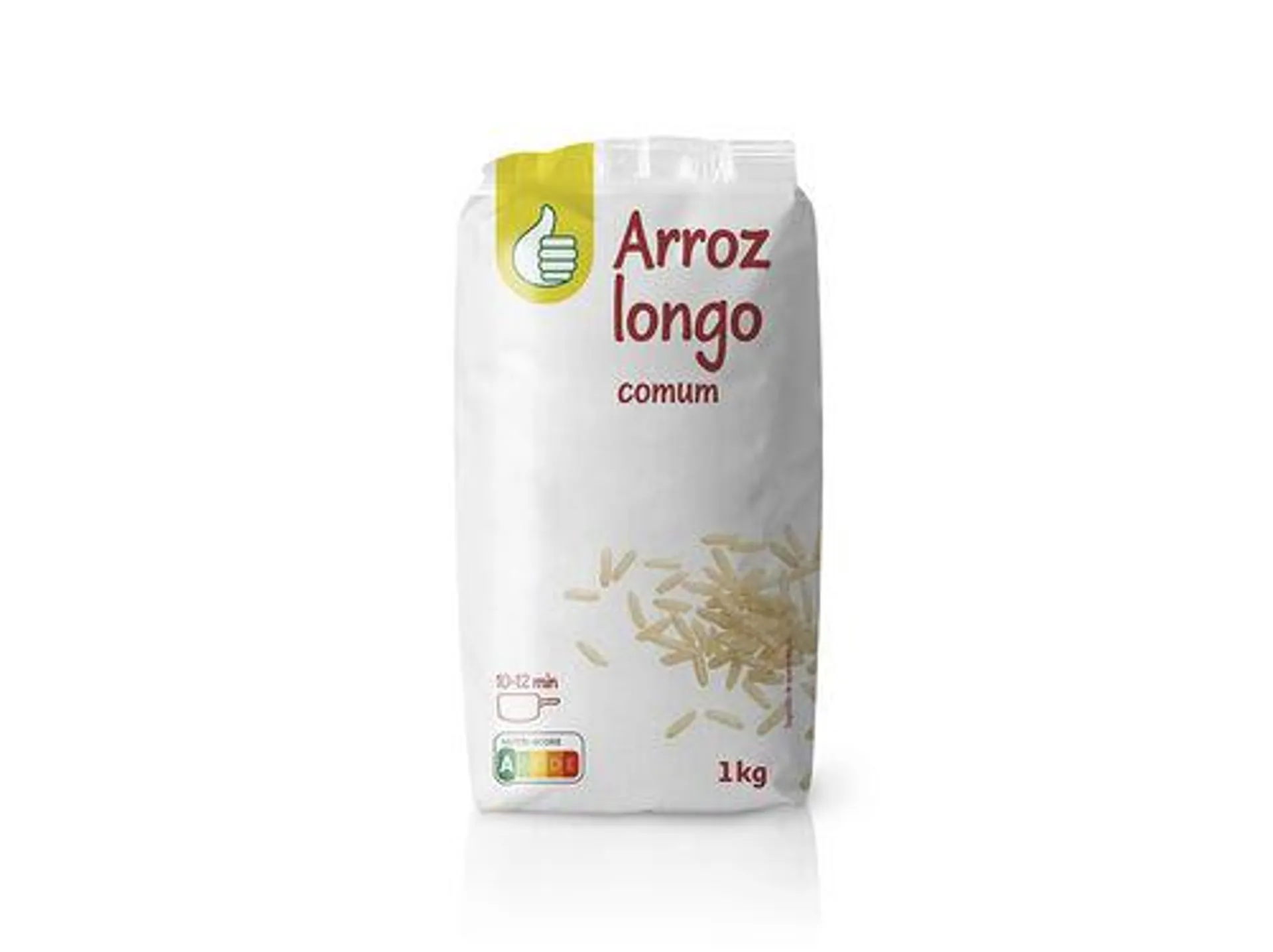 arroz polegar longo comum 1kg