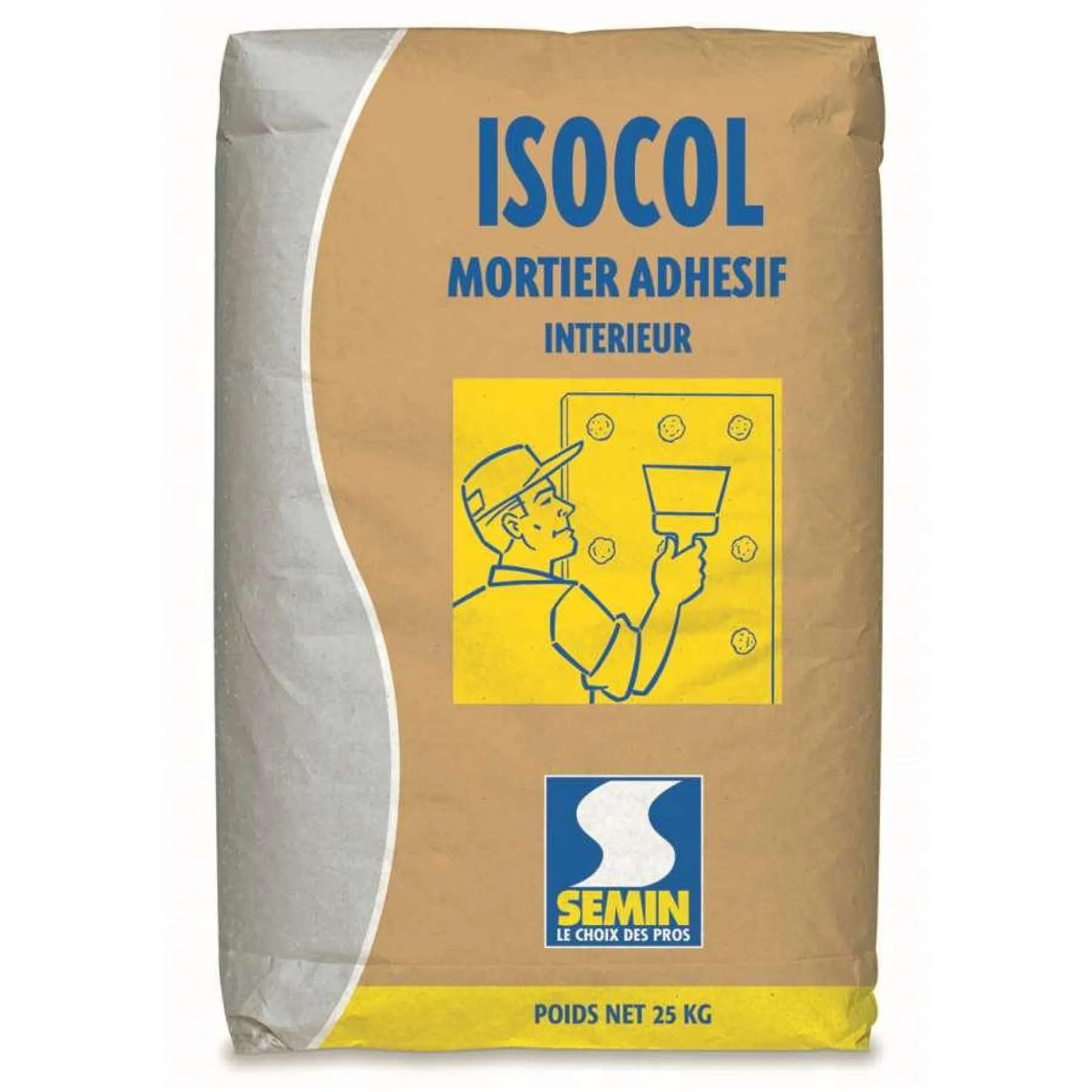 MASSA DE AGARRE ISOCOL 25 KG