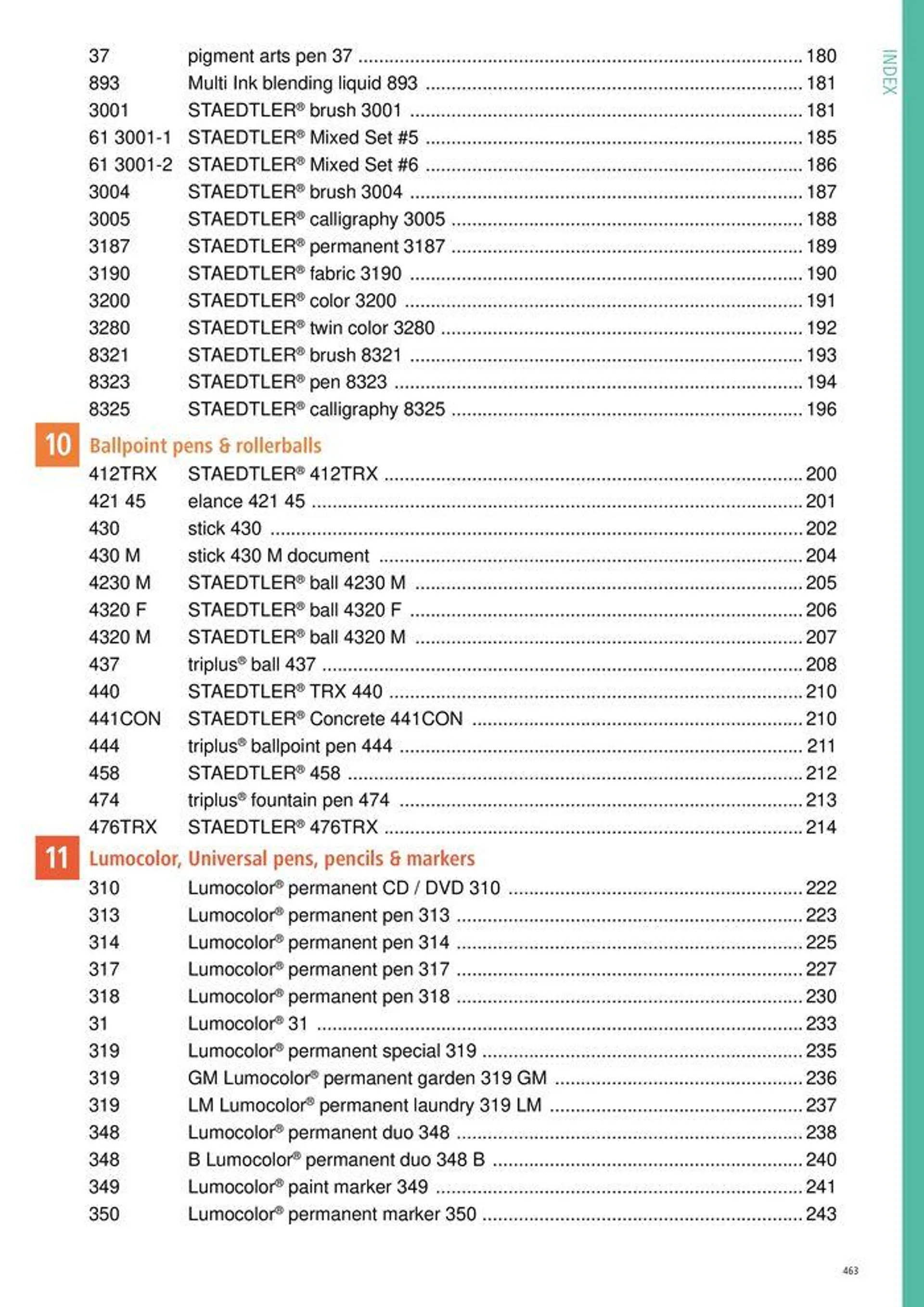 Folheto General Catalogue de 7 de agosto até 31 de dezembro 2024 - Pagina 463