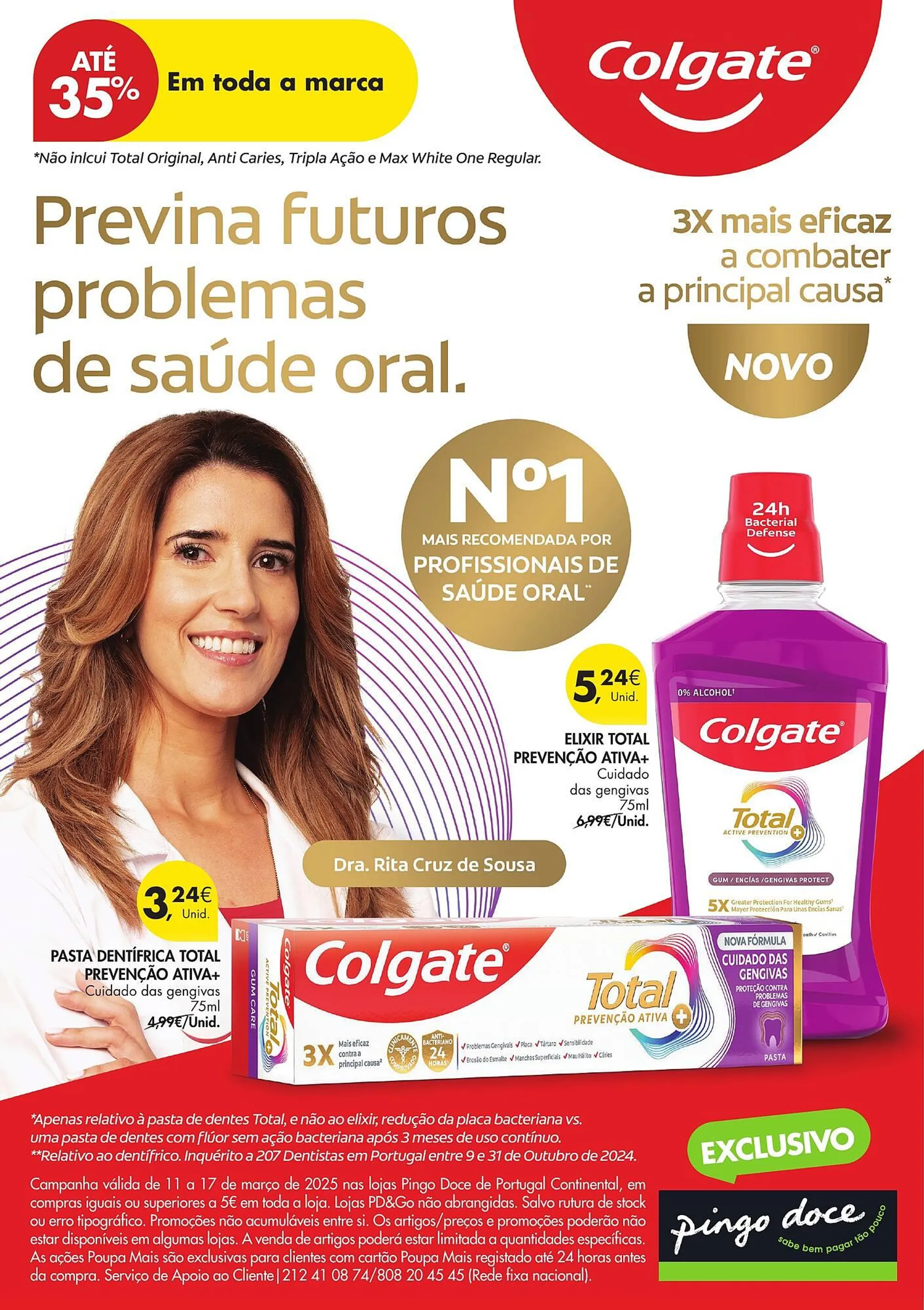 Folheto Folheto Pingo Doce de 11 de março até 17 de março 2025 - Pagina 1