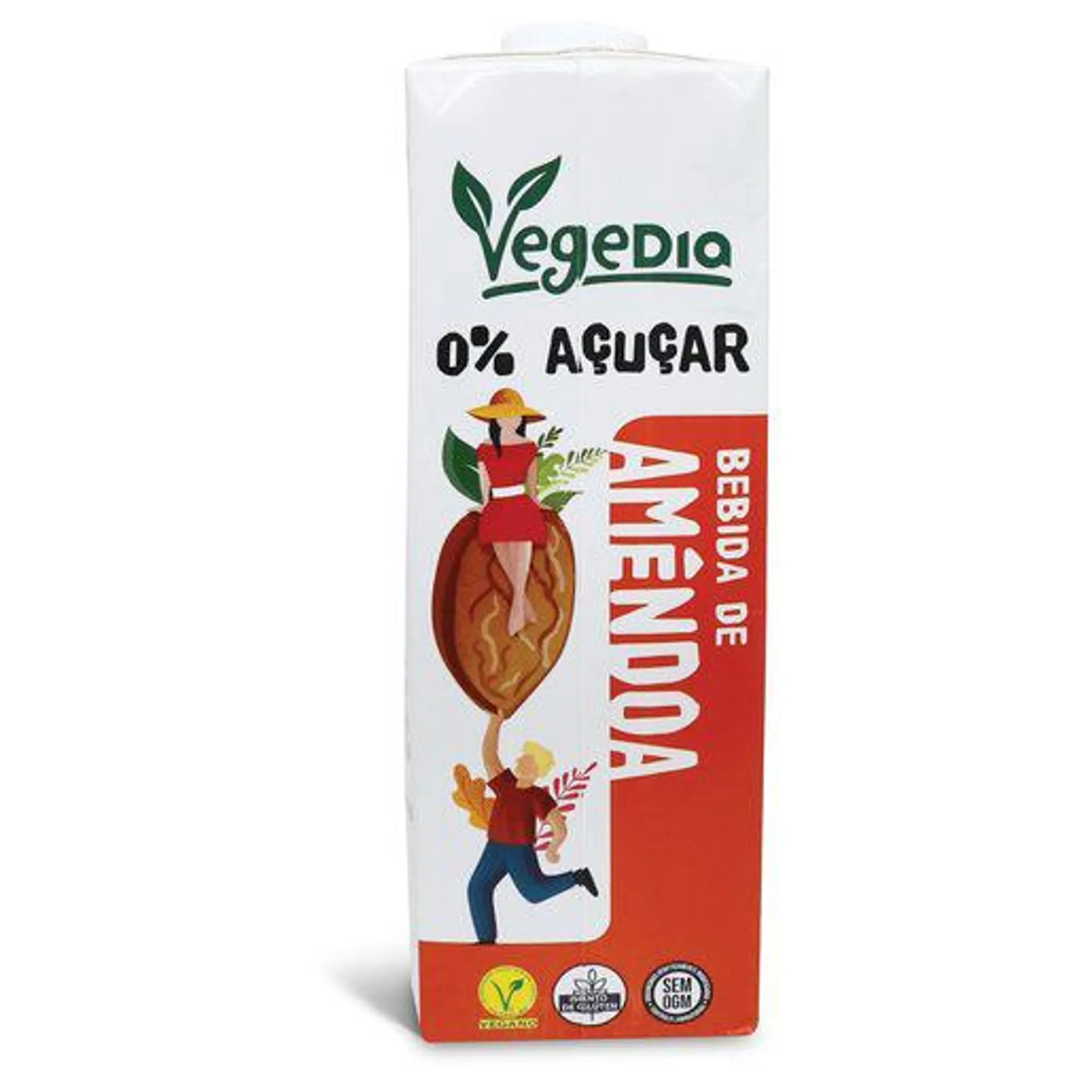 DIA VEGEDIA Bebida de Amêndoa 0% 1 L