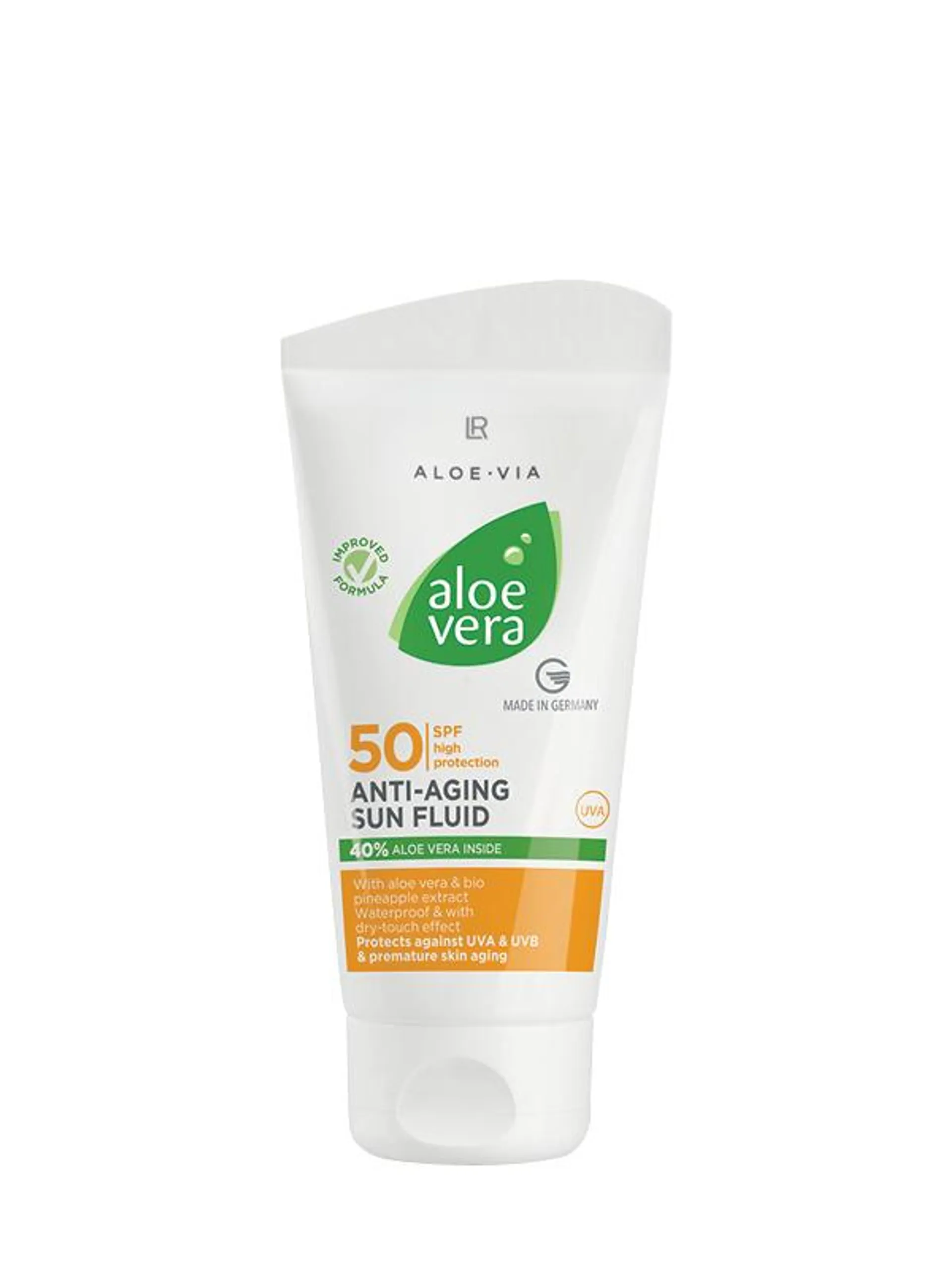 Aloe Vera Fluído solar anti-idade FPS 50