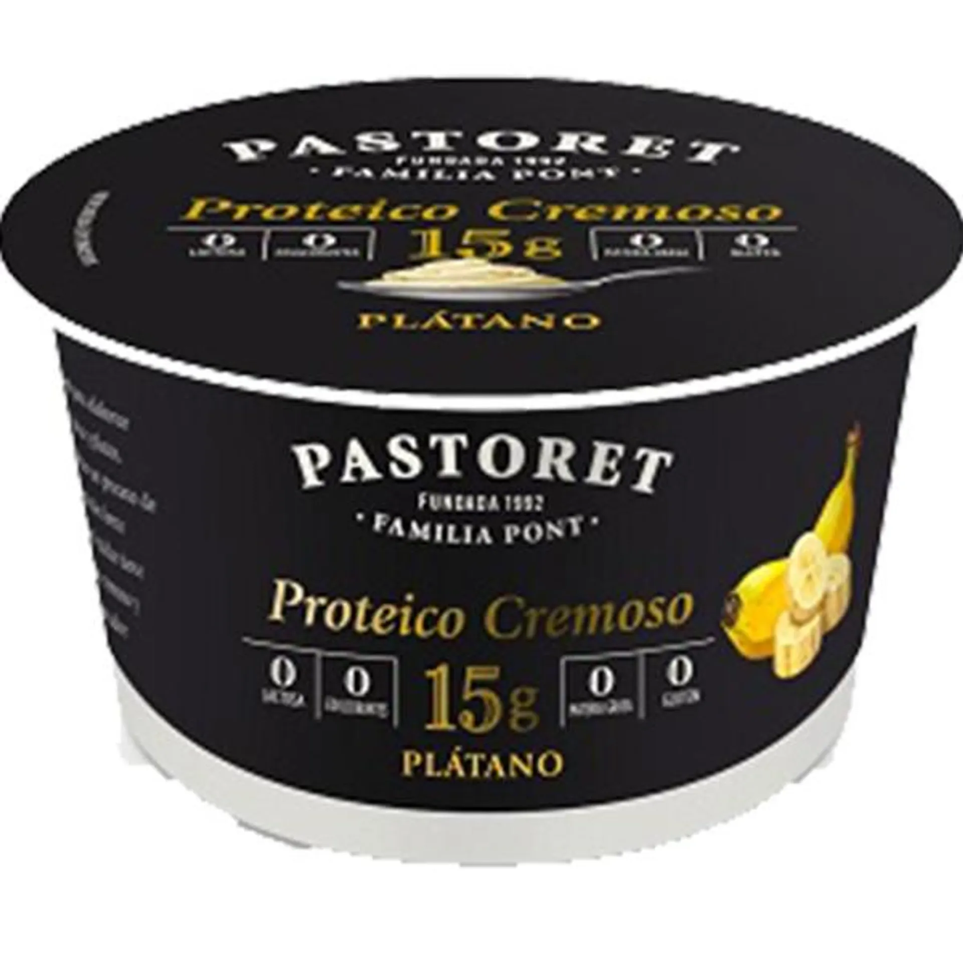 Iogurte Proteico de Banana embalagem 170 g Pastoret